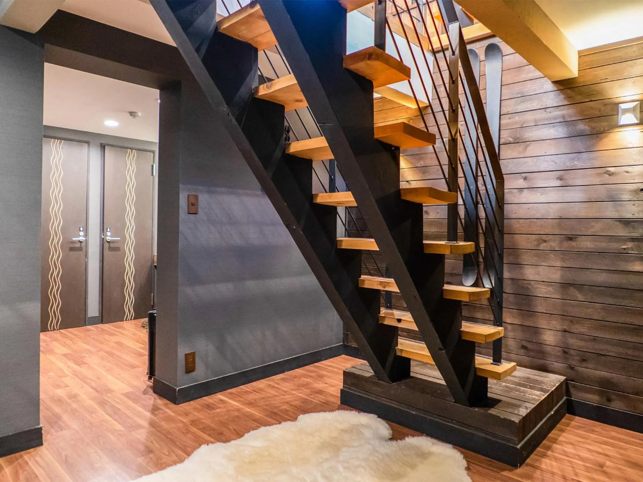 Living room in Momiji Lodge