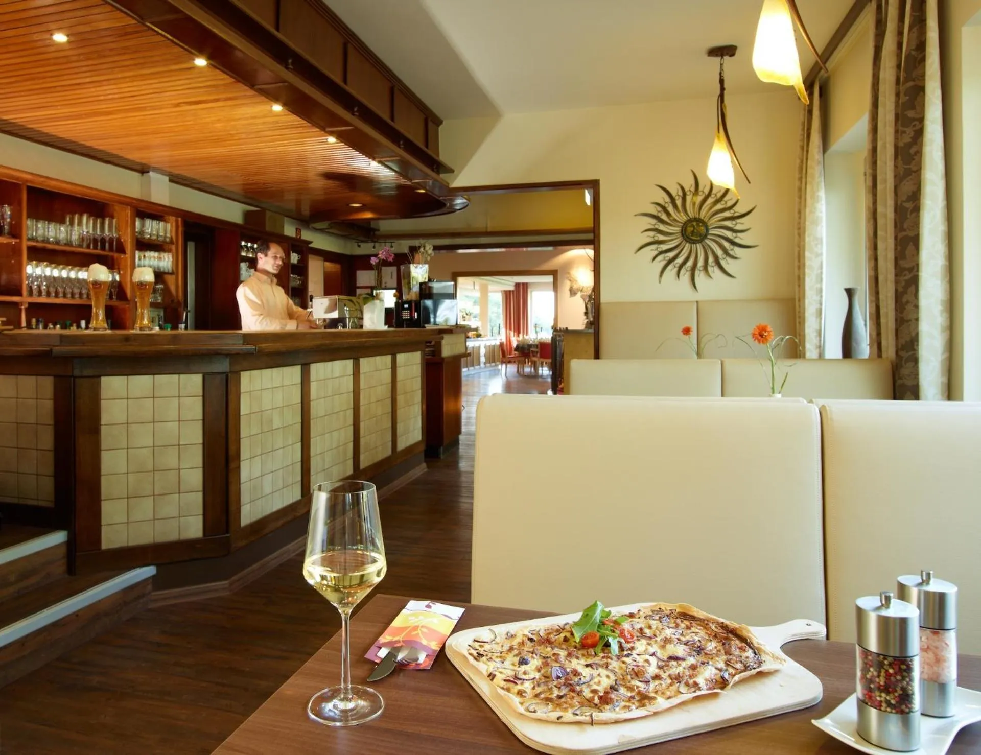 Lounge or bar in Berghotel Hohe Mark