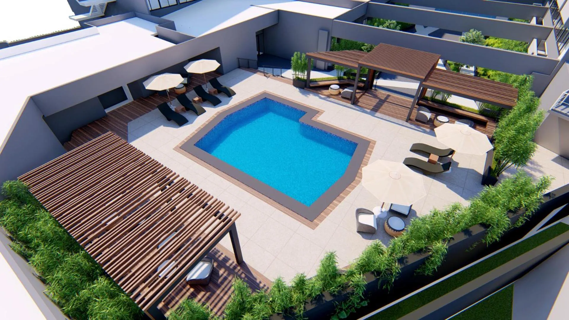 Swimming pool in Citadines Amigo Iloilo