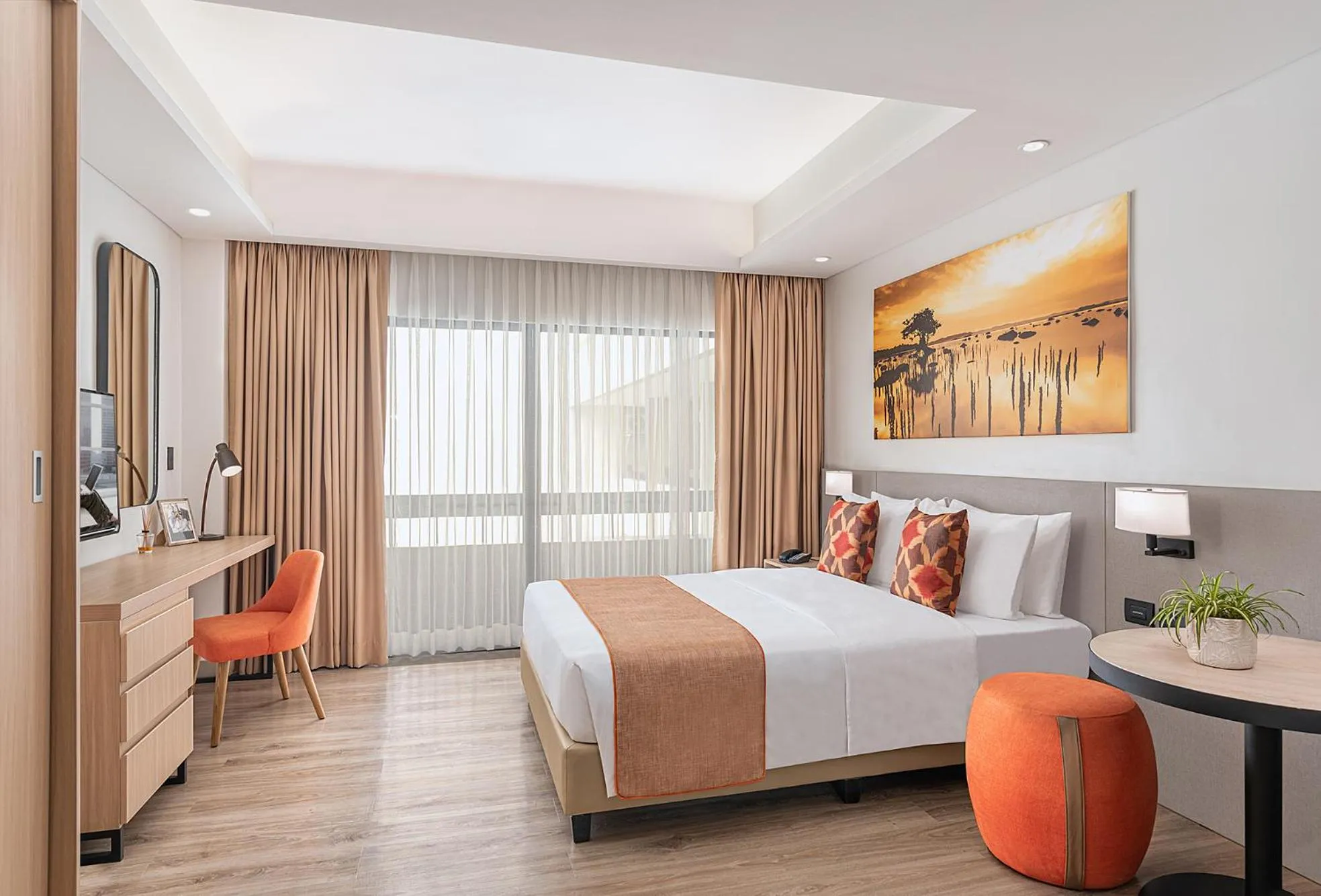 Bed in Citadines Amigo Iloilo