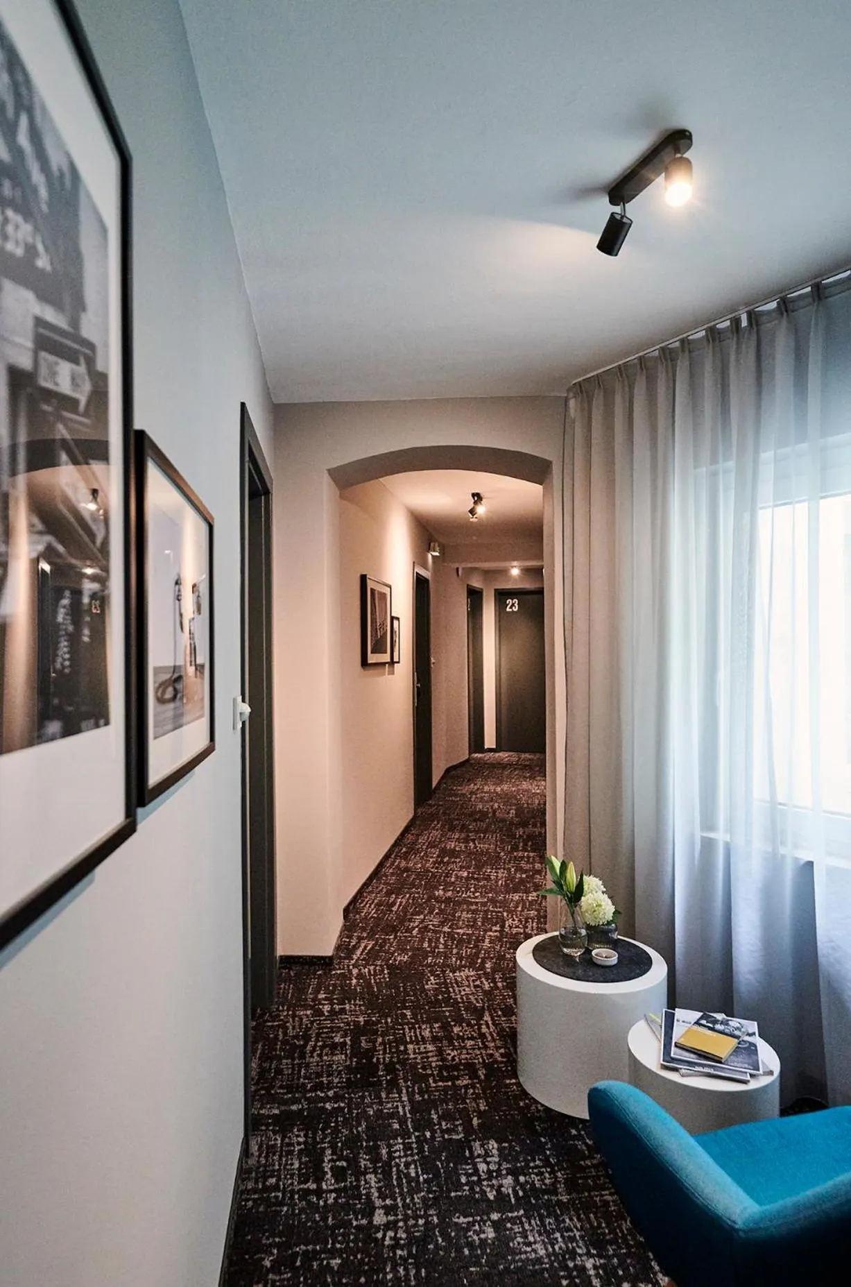 Decorative detail in Dom Hotel