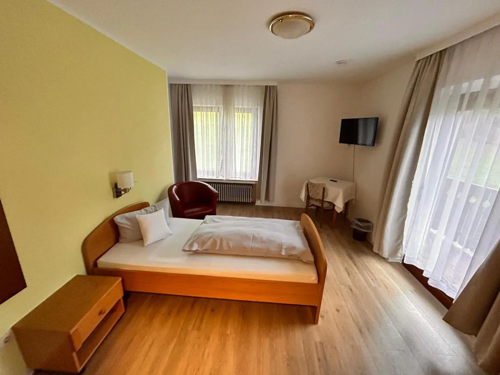 Photo of the whole room, Bed in Hotel Herrenrest