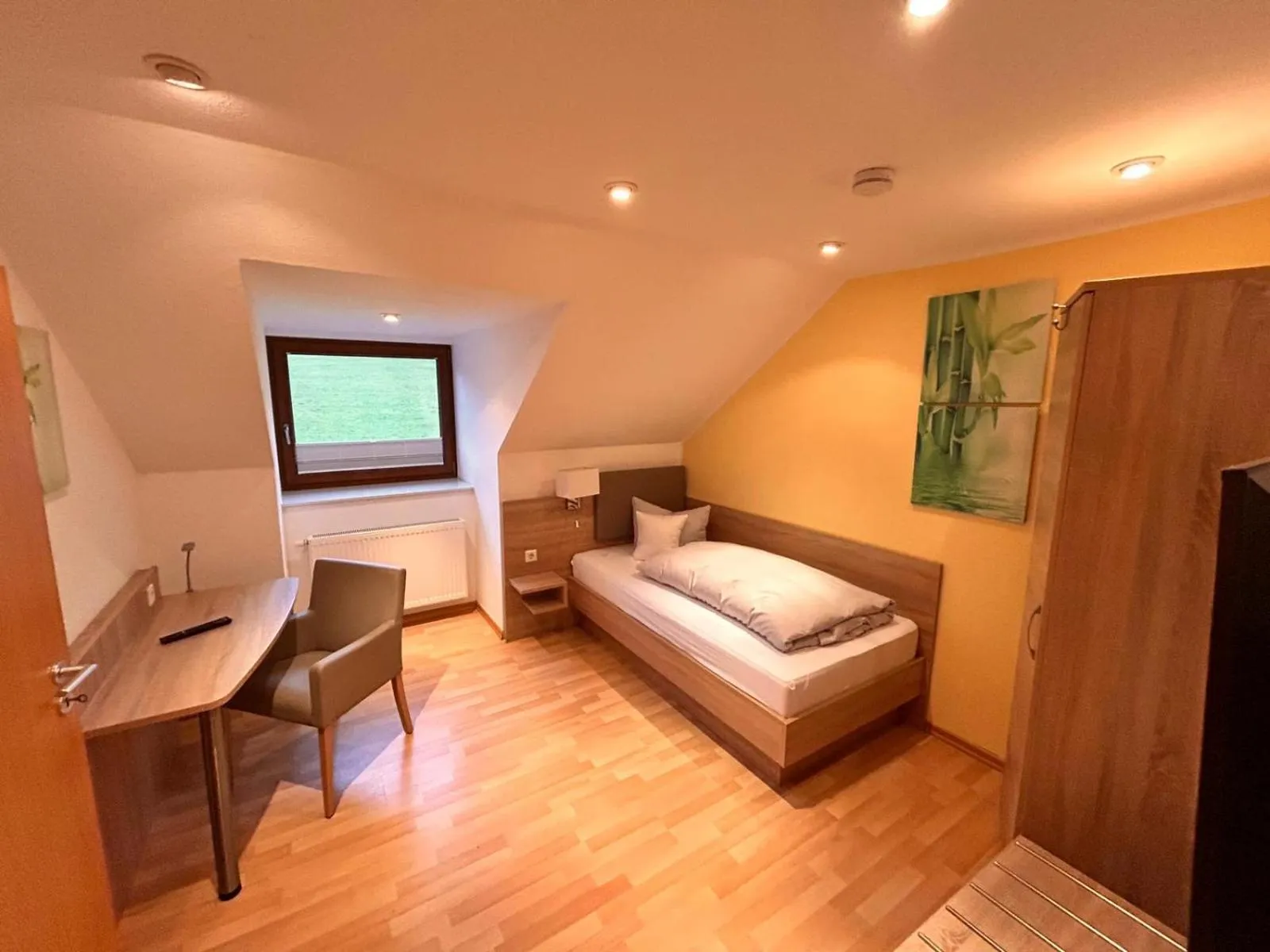 Photo of the whole room, Bed in Hotel Herrenrest