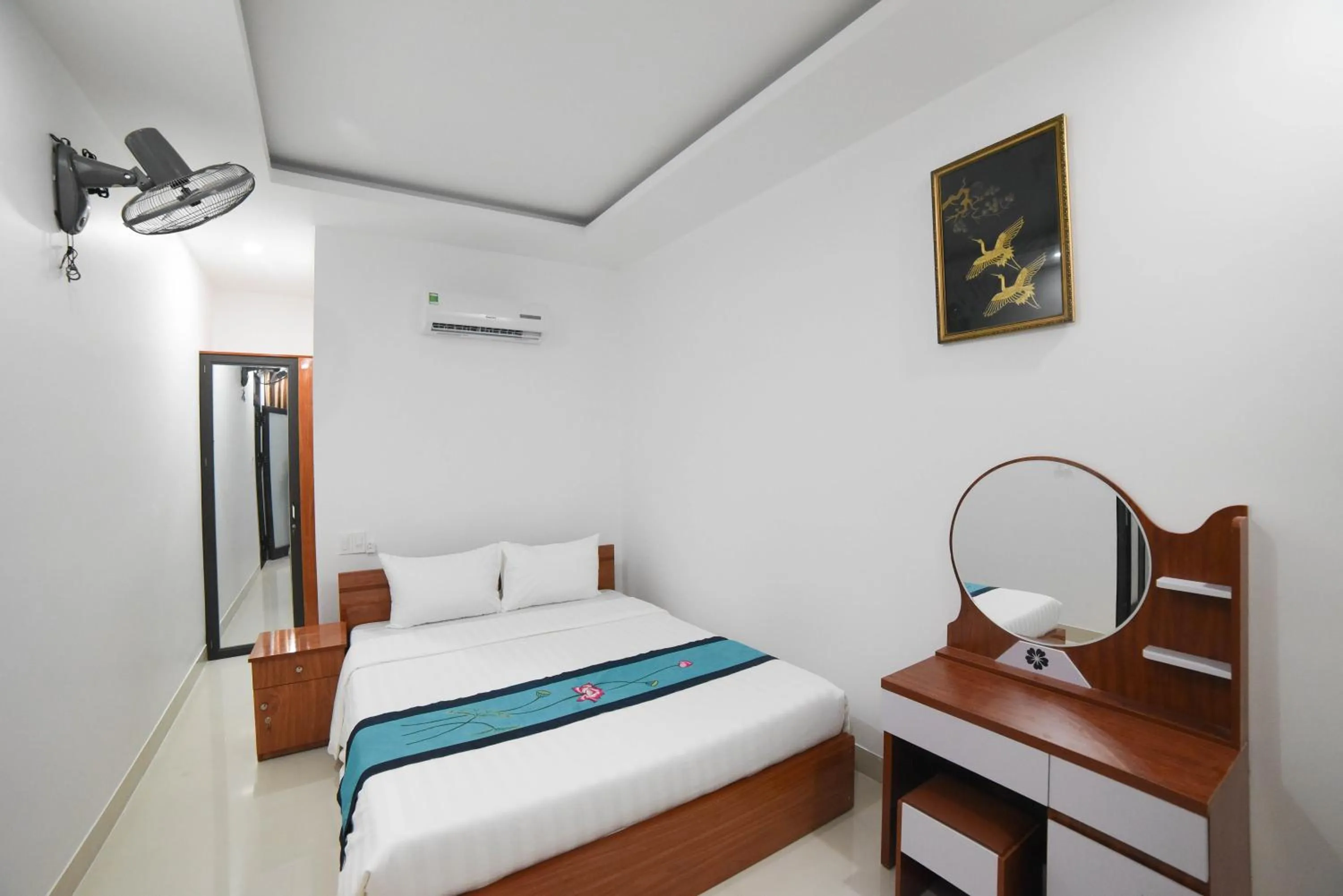 Bed in Asean Garden Homestay Hue