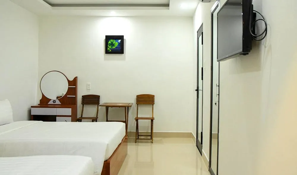 Bed in Asean Garden Homestay Hue