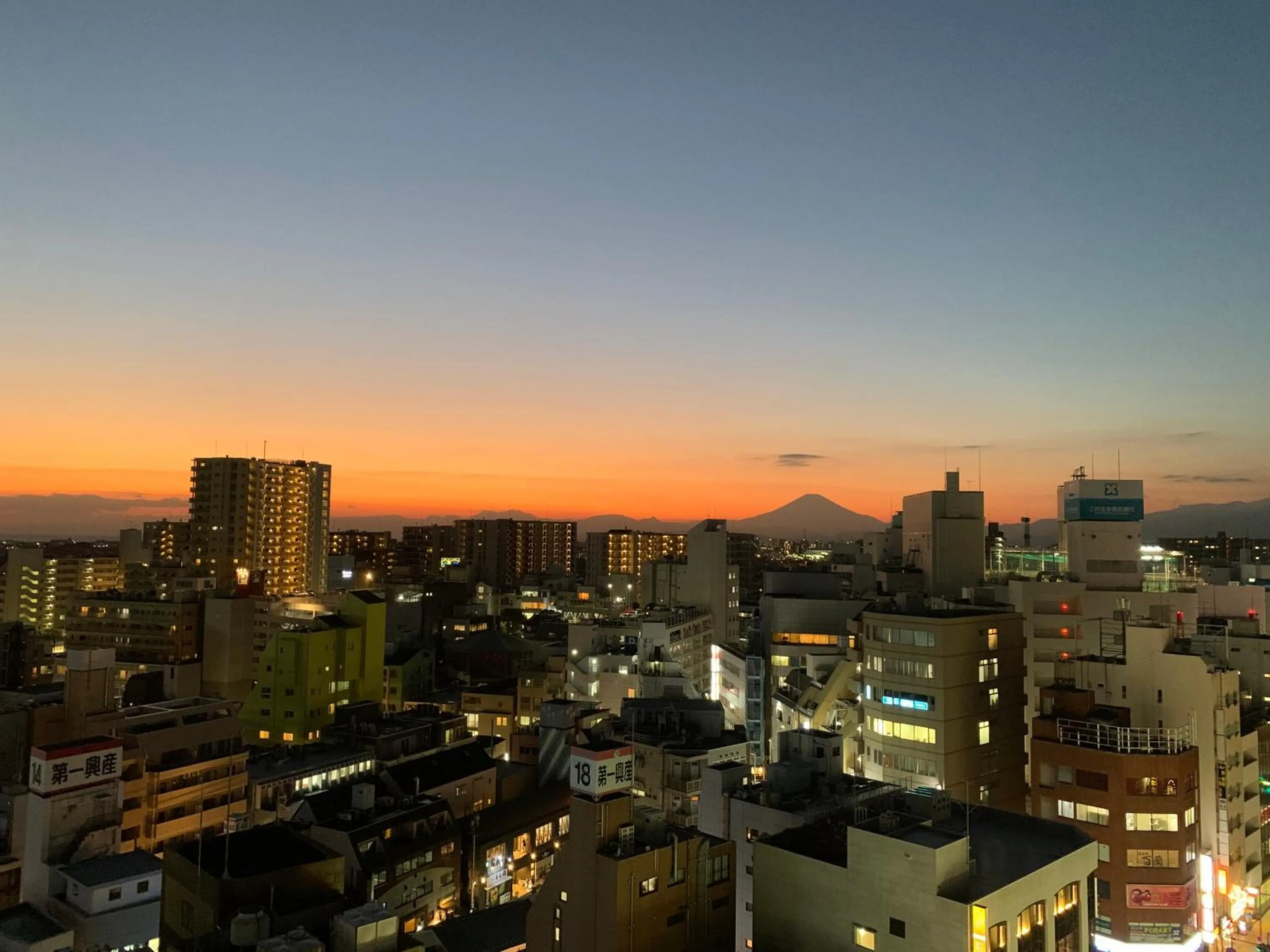 City view in Smile Hotel Shonan Fujisawa