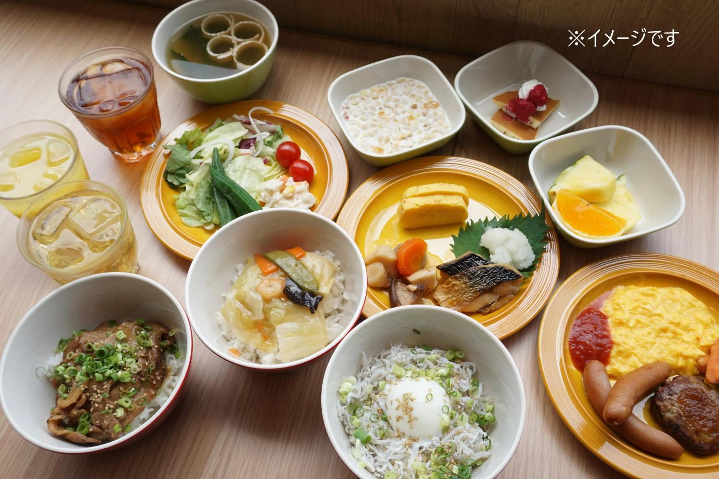 Restaurant/places to eat in Smile Hotel Shonan Fujisawa