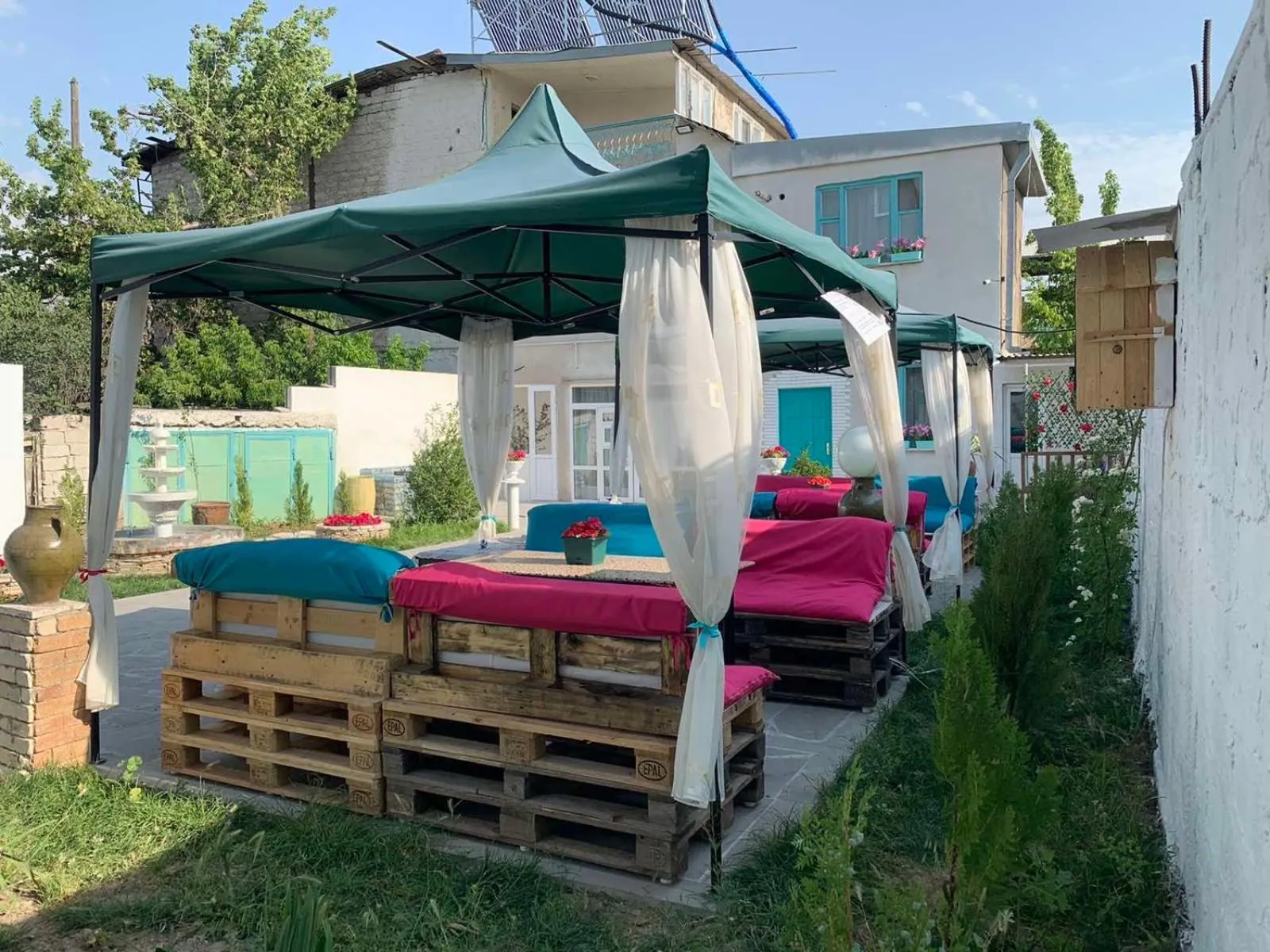 Property building in Santorini Hotel & Hostel