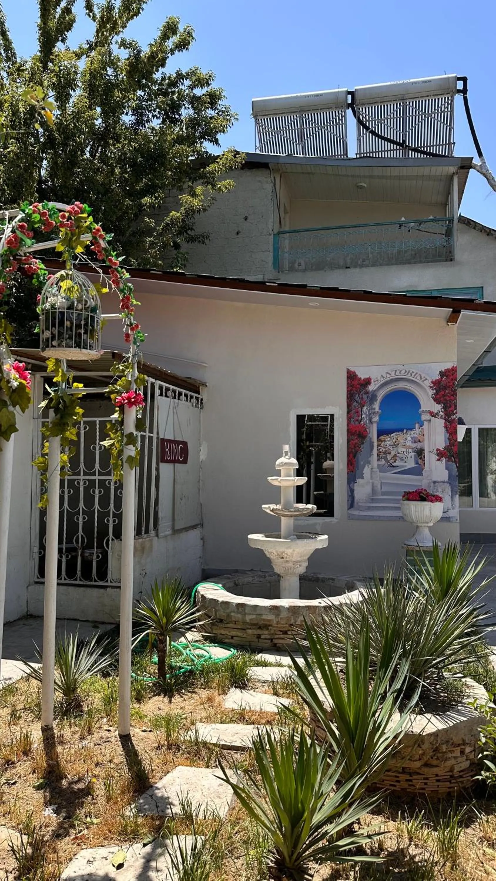 Property building in Santorini Hotel & Hostel