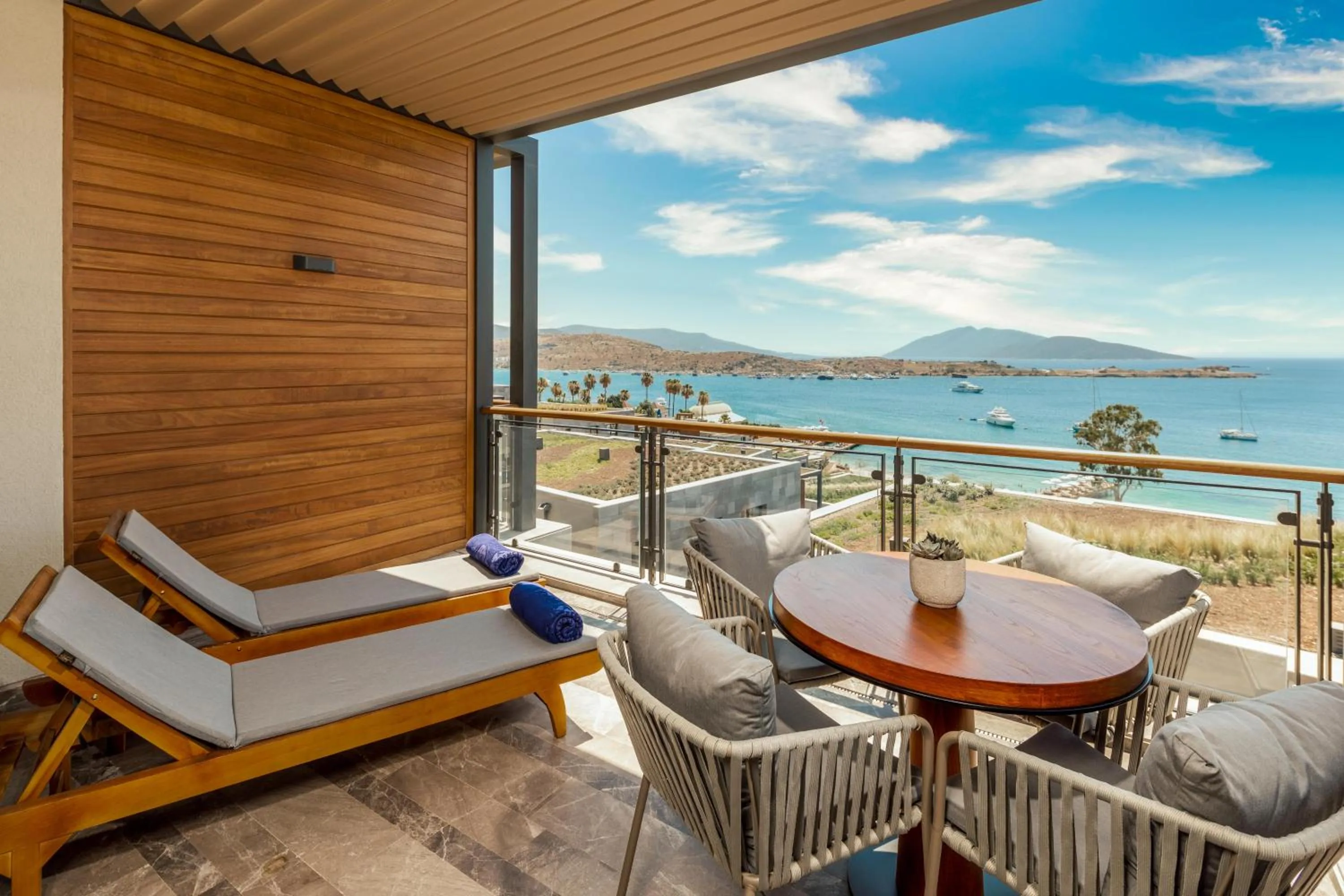 Balcony/Terrace in Kaya Palazzo Resort & Residences Le Chic Bodrum