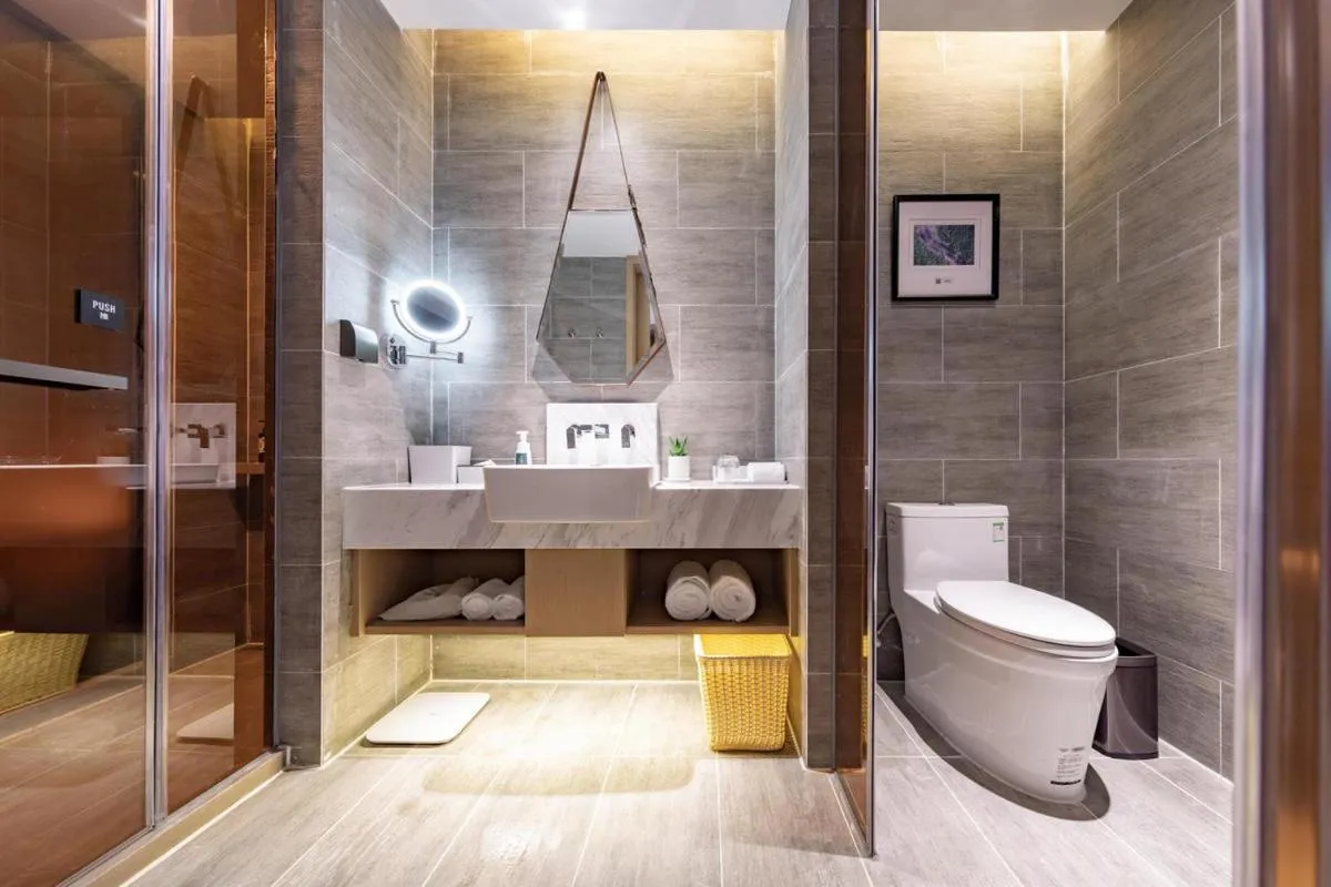 Toilet in Atour Hotel Shunde Midea Yueran Plaza Foshan
