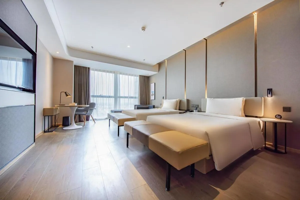 Bed in Atour Hotel Shunde Midea Yueran Plaza Foshan