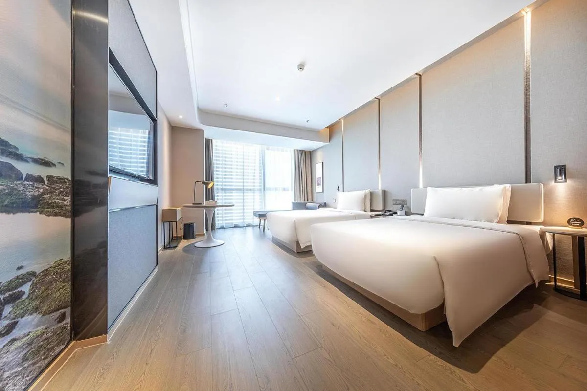 Bed in Atour Hotel Shunde Midea Yueran Plaza Foshan