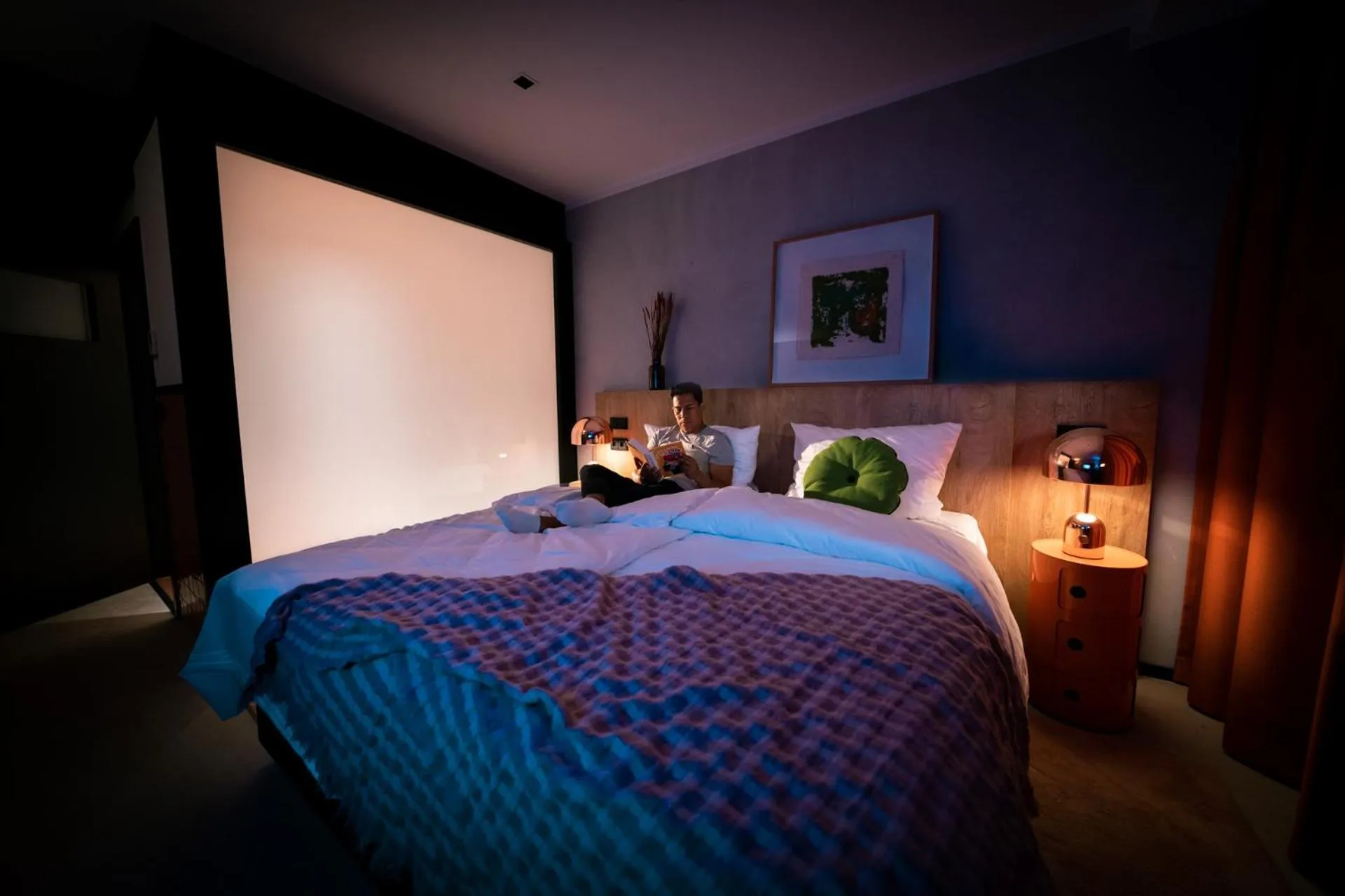 Bed in KONCEPT HOTEL International