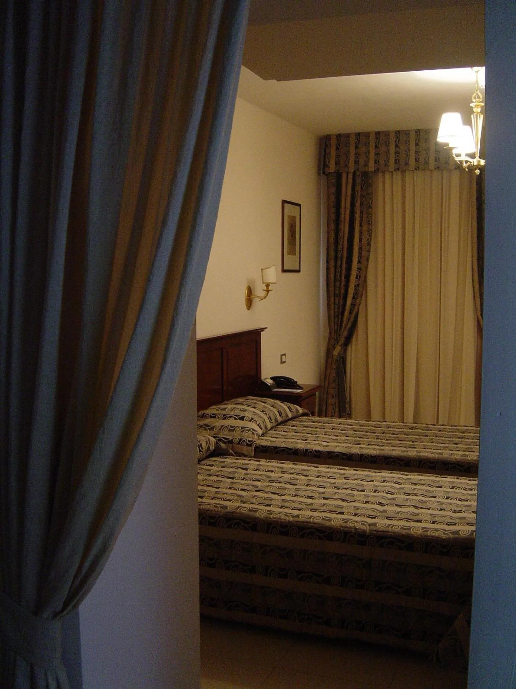 Bed in Hotel Domus