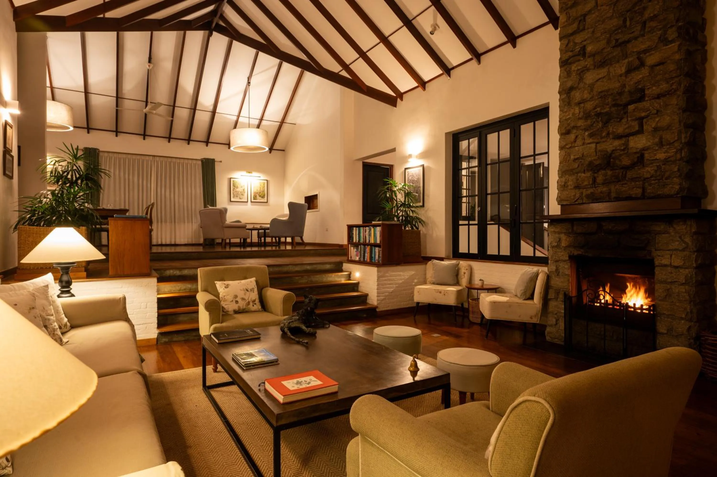 Seating area in Camellia Hills