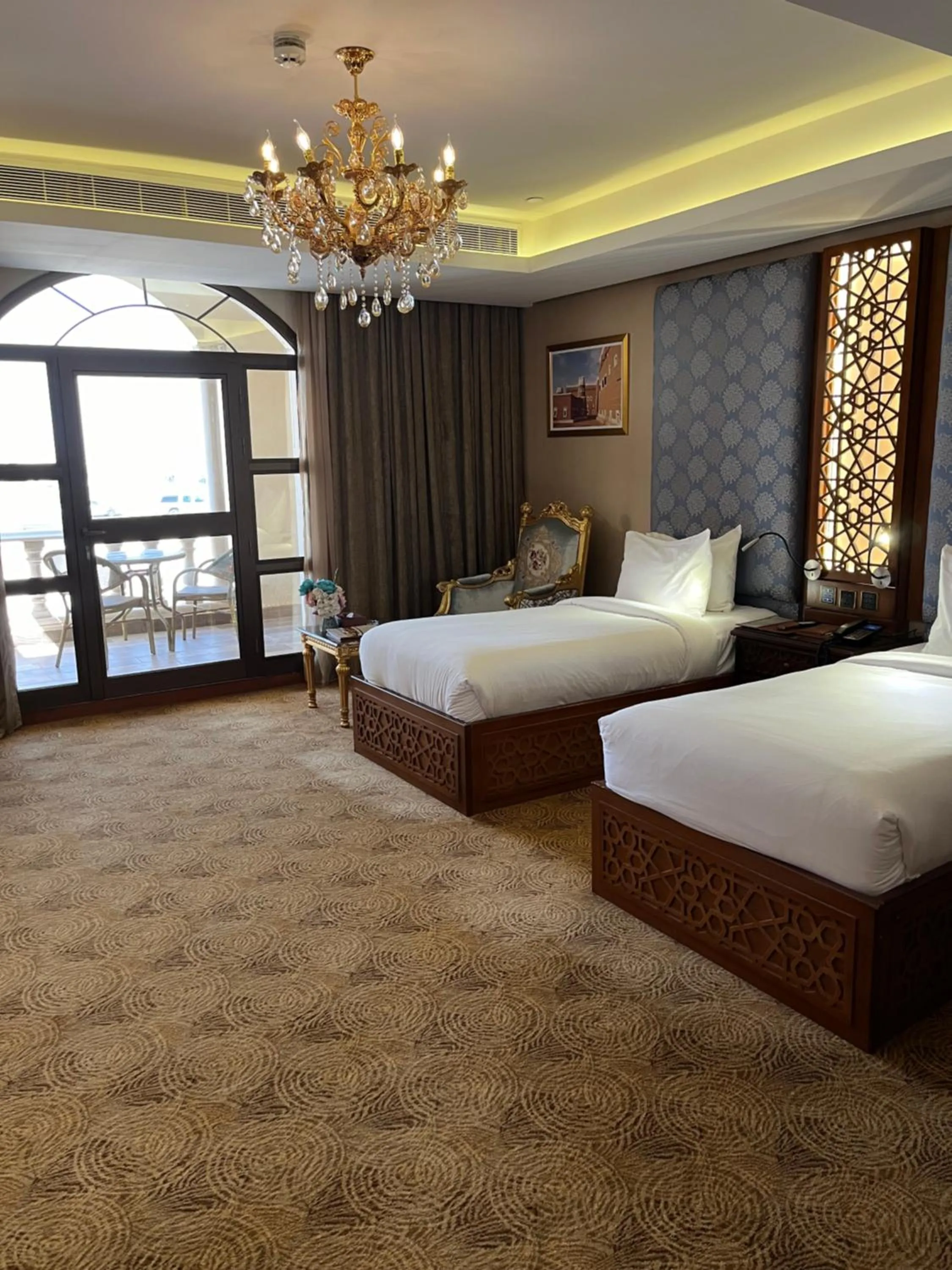 Bed in Al Rahden Hotel