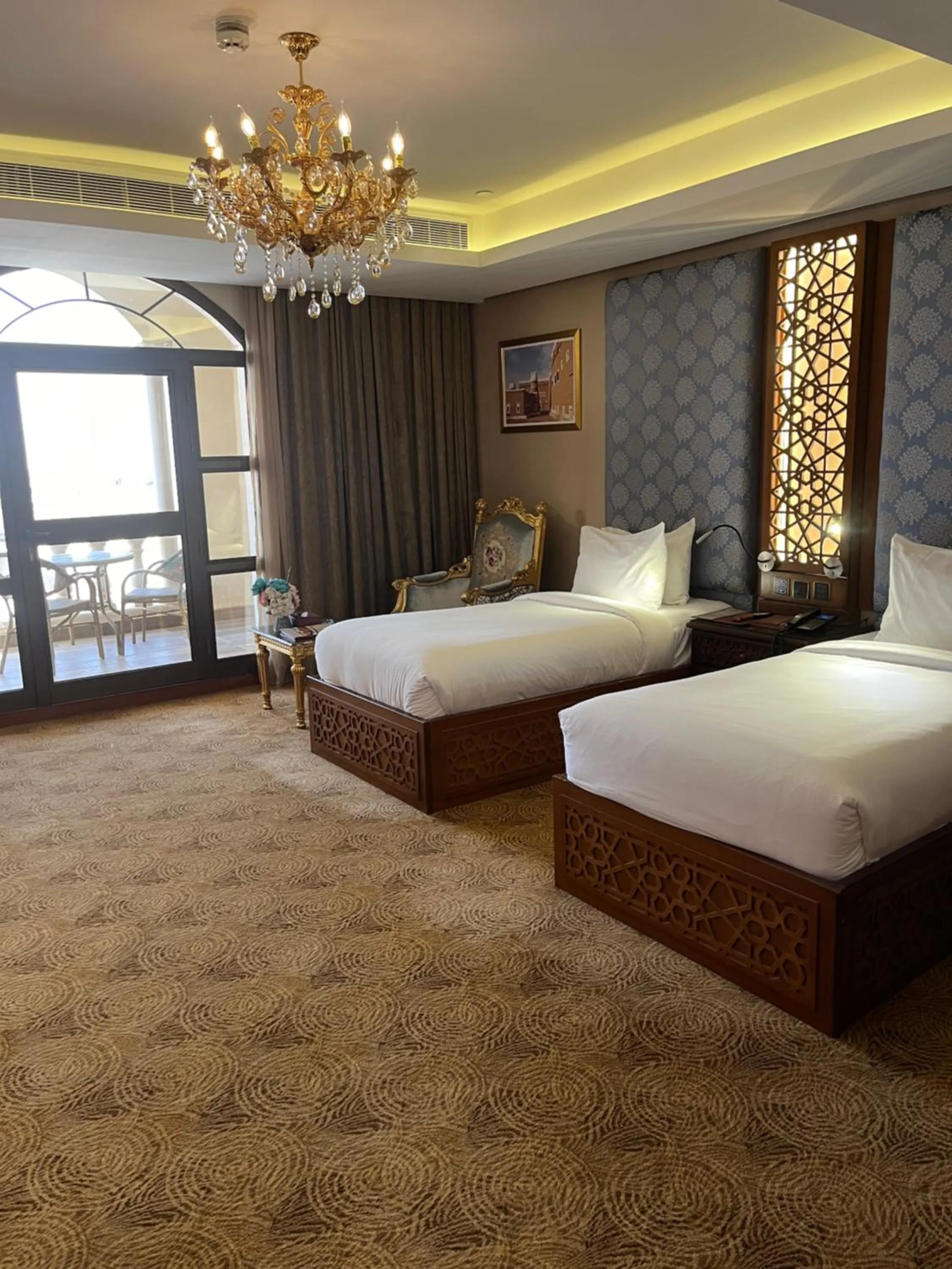 Bed in Al Rahden Hotel