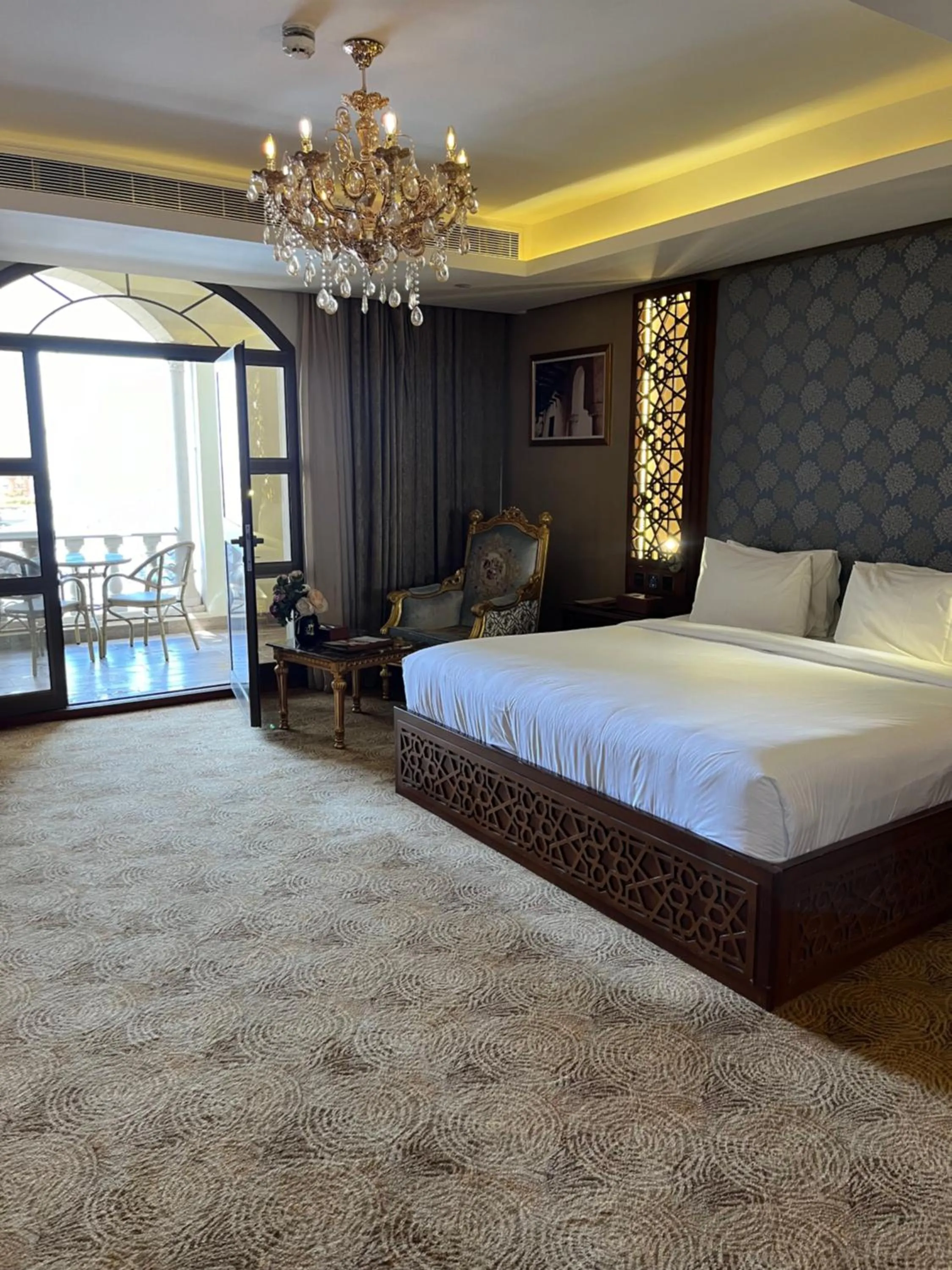 Bed in Al Rahden Hotel