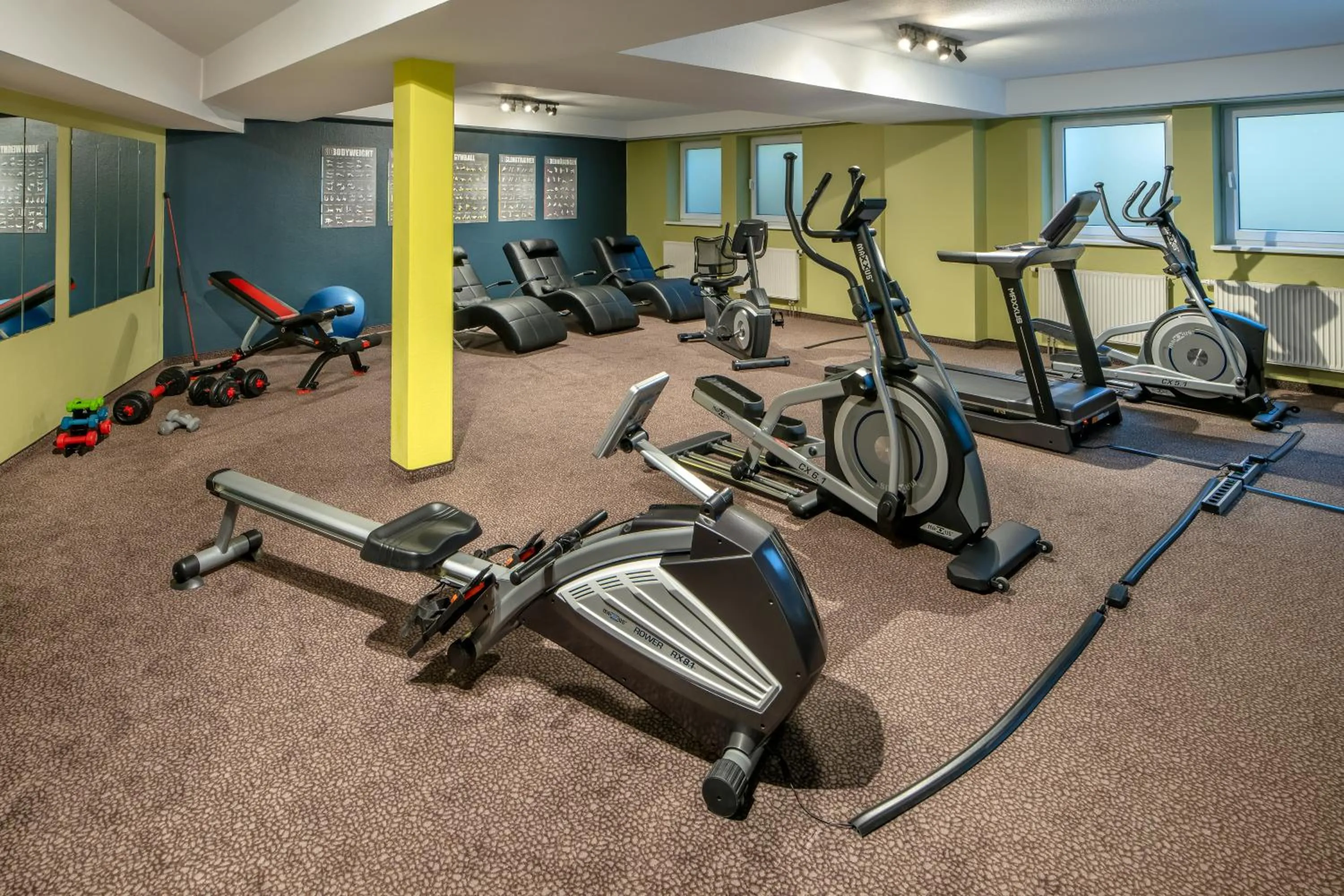 Fitness centre/facilities in Best Western Hotel Nürnberg am Hauptbahnhof