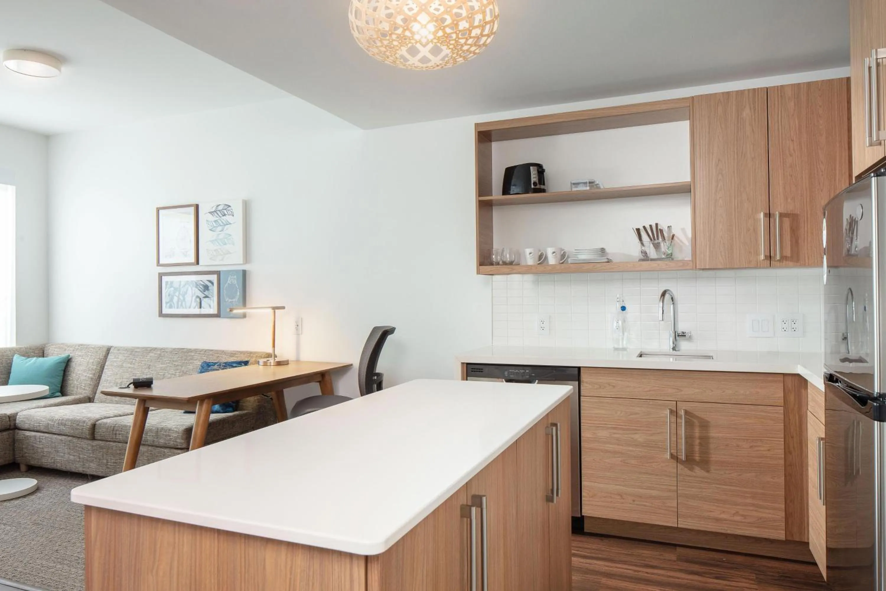 Photo of the whole room in Element Iowa City