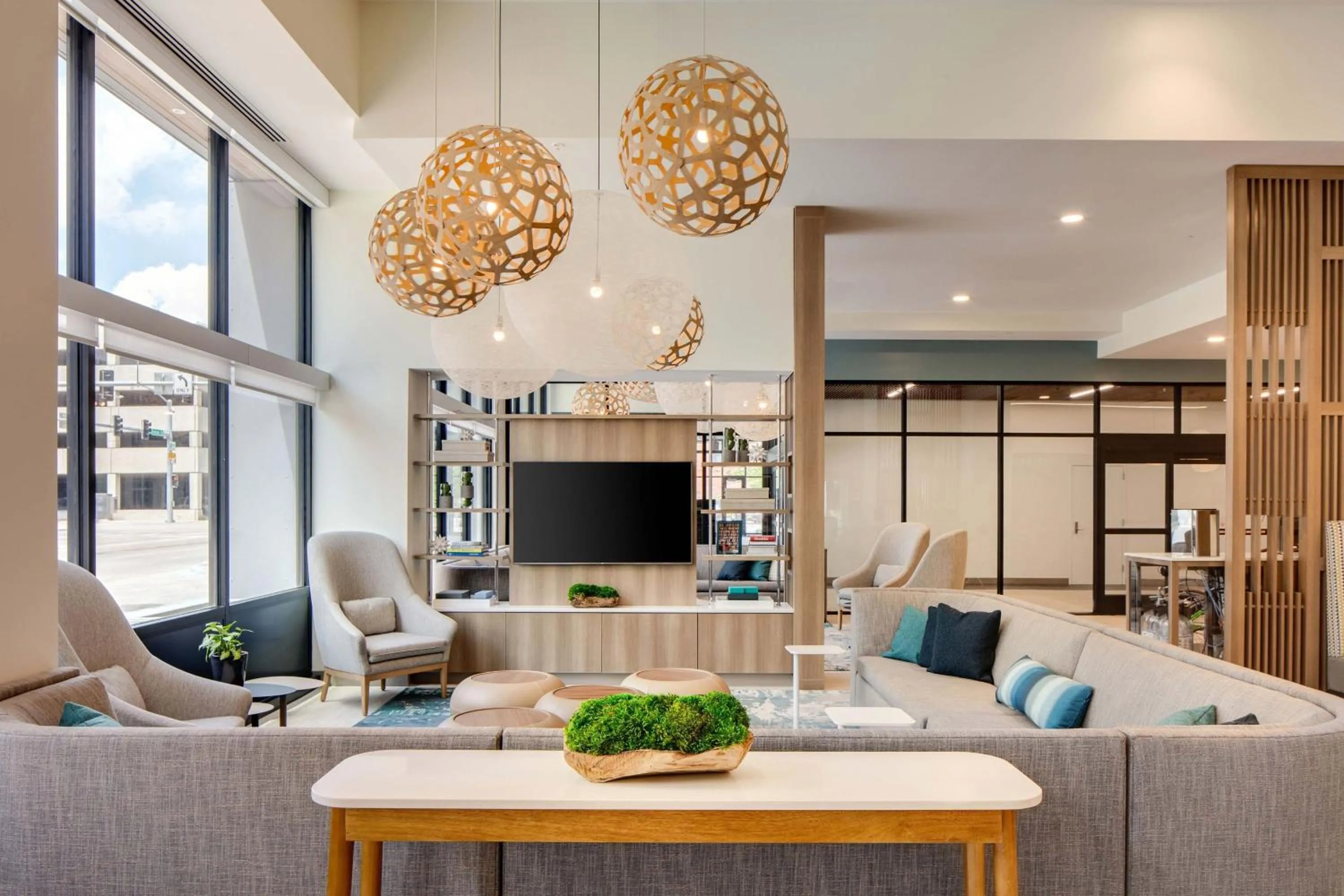 Lobby or reception in Element Iowa City