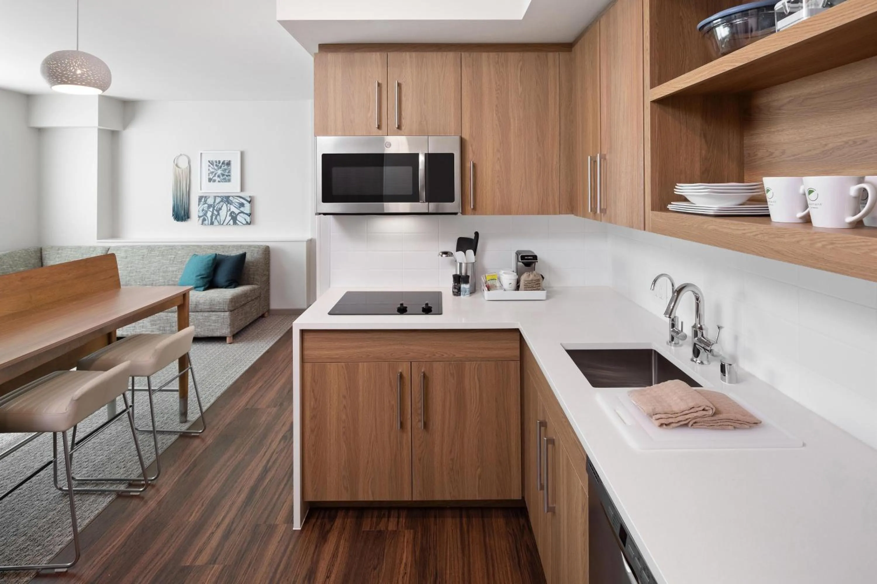 Bedroom in Element Bloomington Mall of America