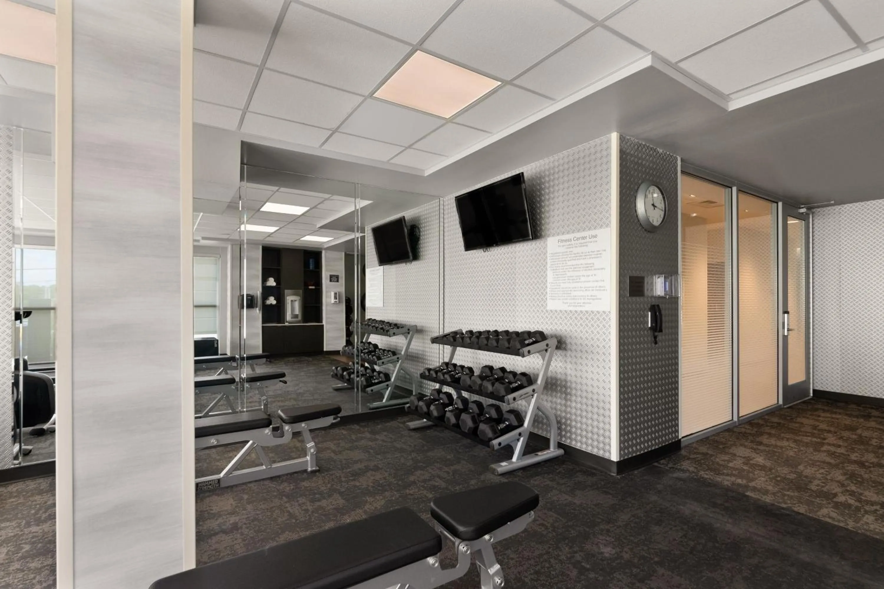 Fitness centre/facilities in Fairfield Inn & Suites Brooksville Suncoast Parkway