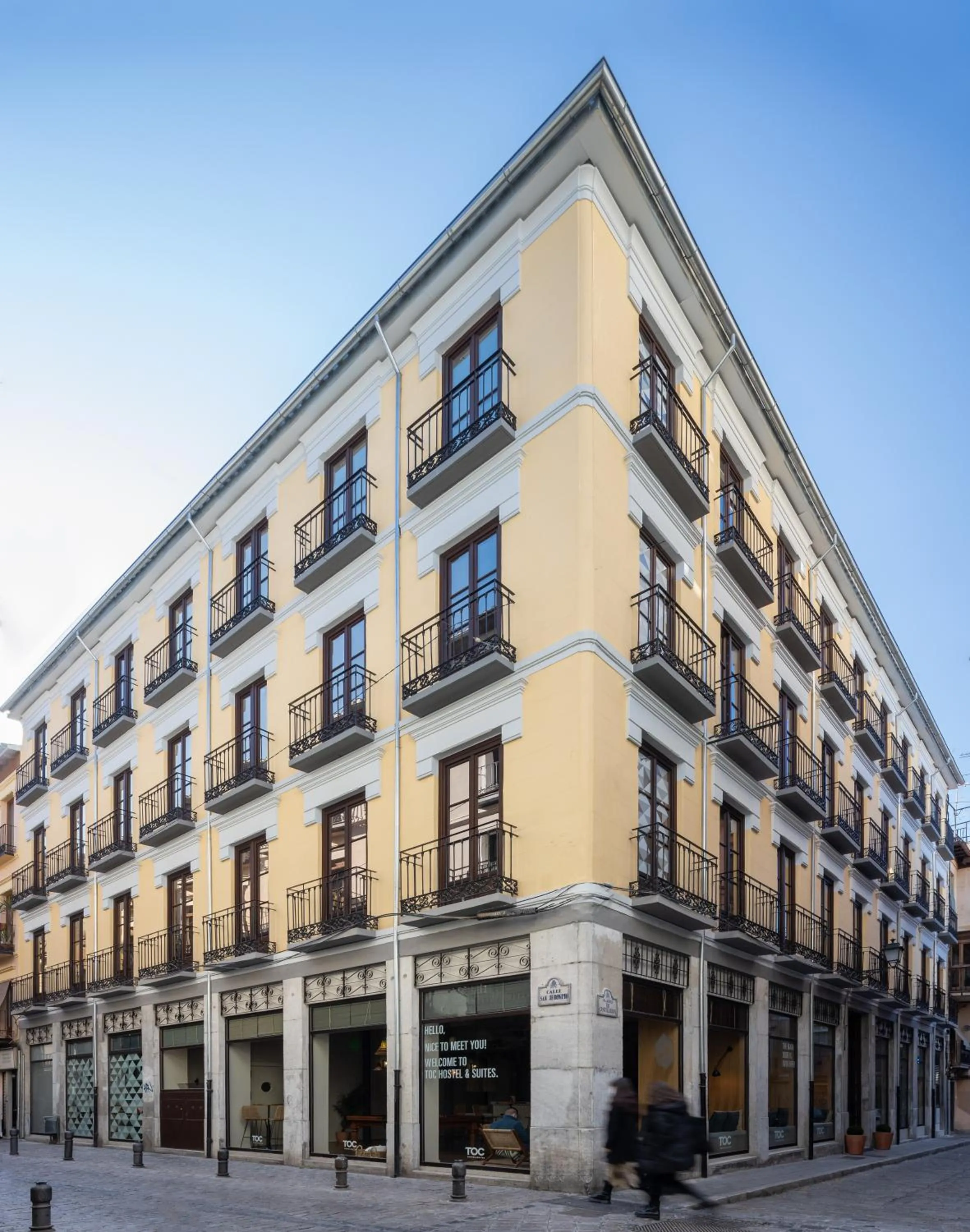 Property building in Toc Hostel Granada