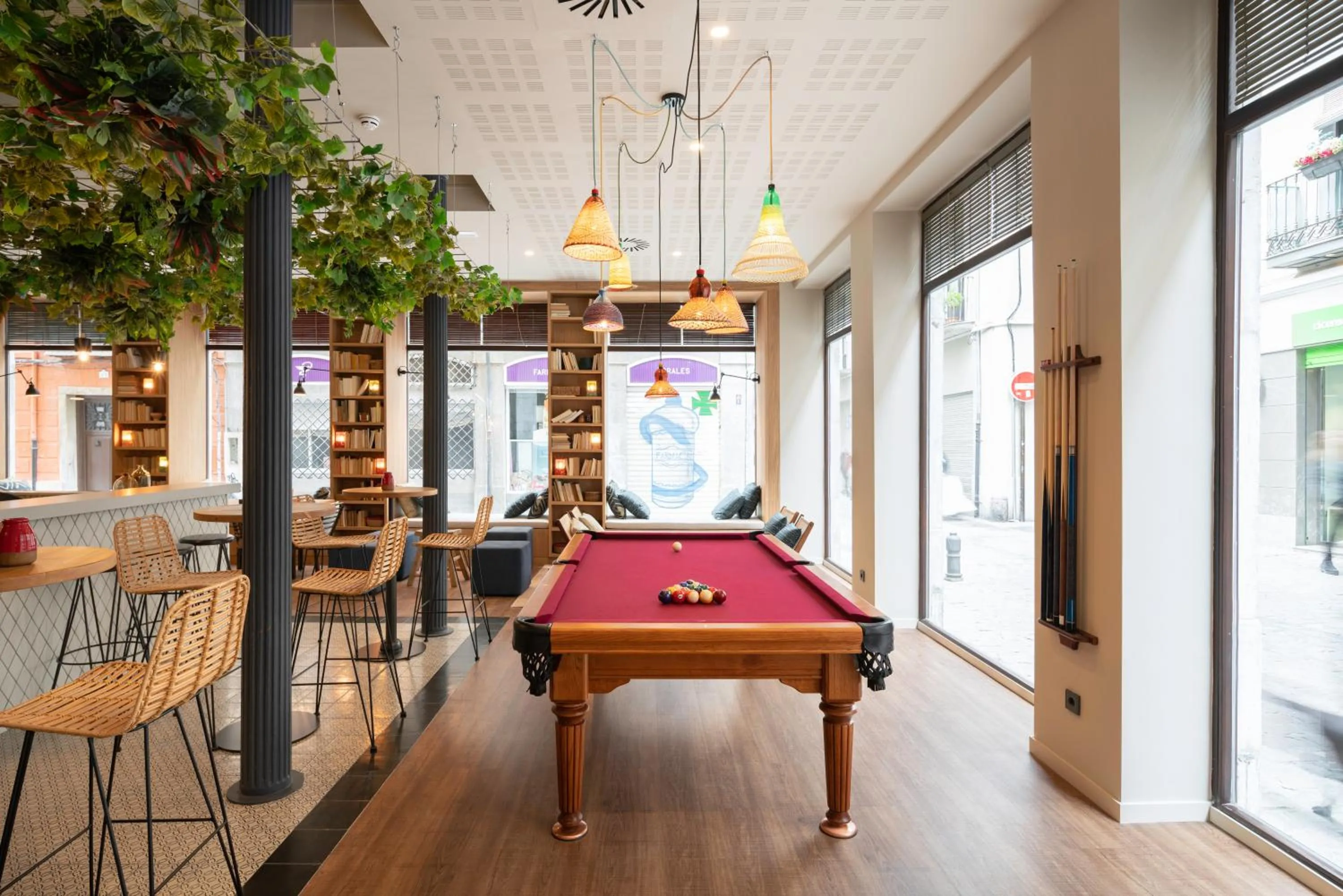 Billiard in Toc Hostel Granada