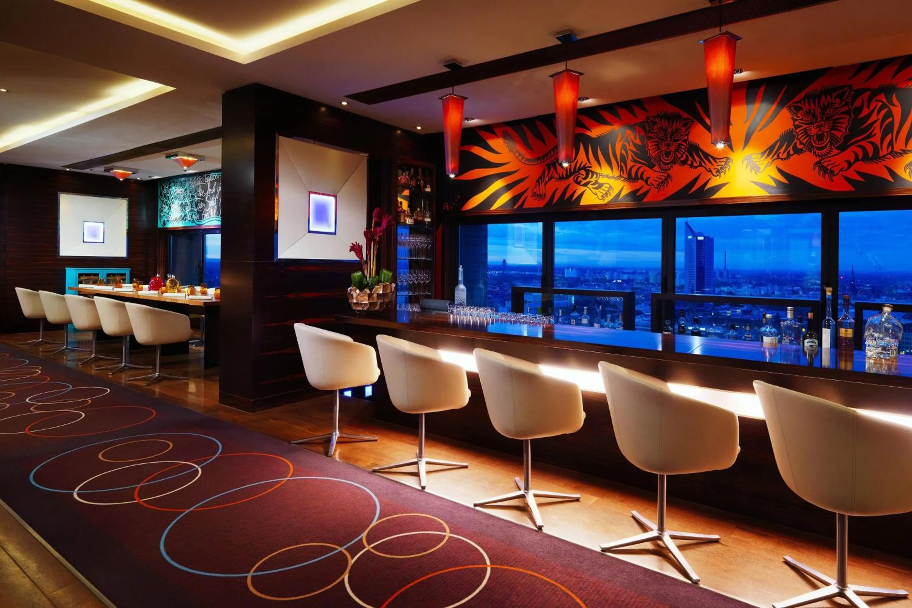 Lounge or bar in The Westin Leipzig