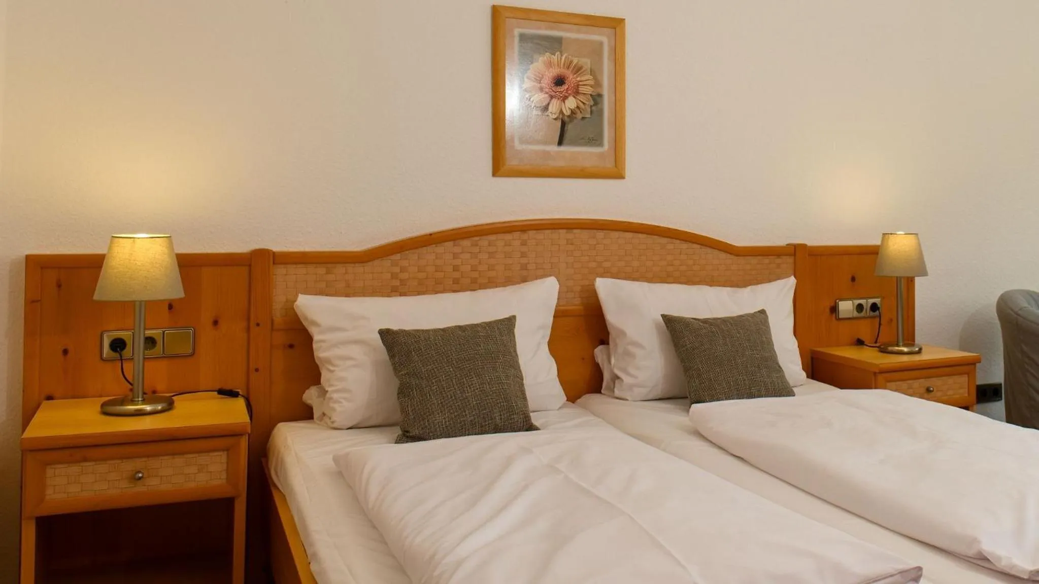 Bedroom, Bed in Hotel Kachelburg