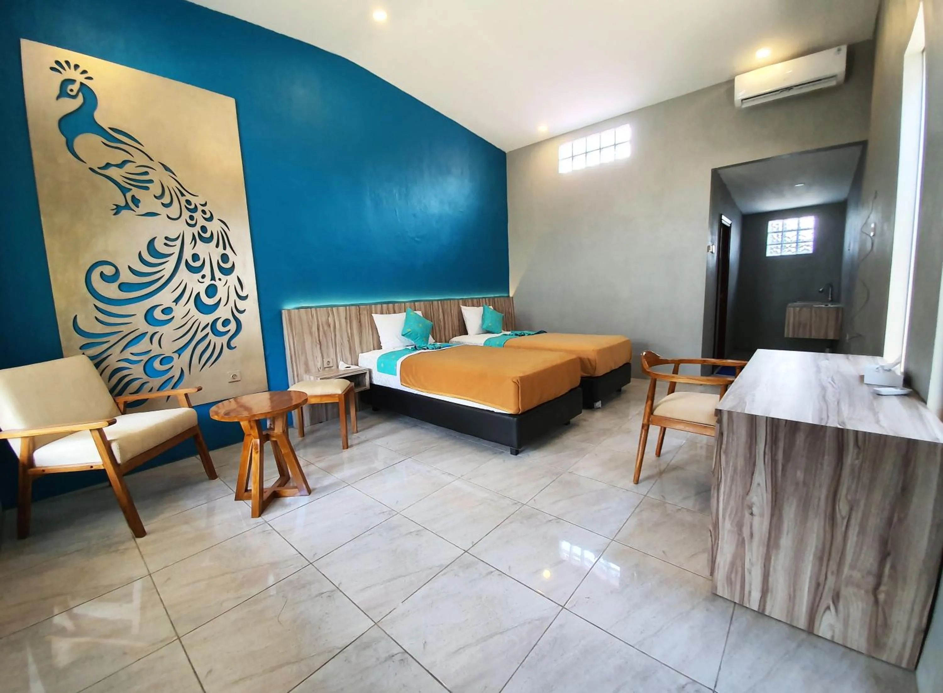 Bedroom, Bed in Sanur Agung Suite