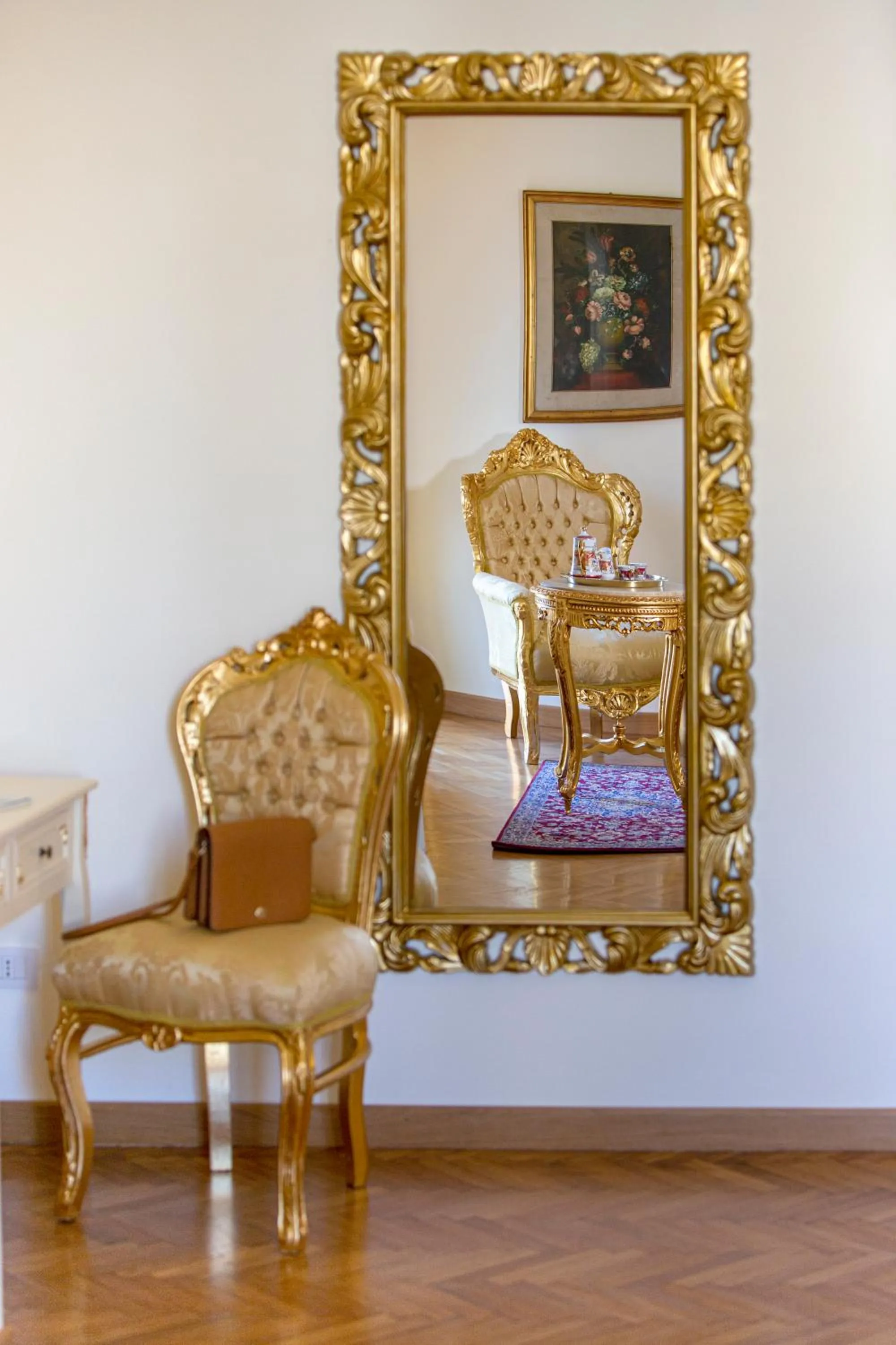 Seating area in Relais Antica Napoli