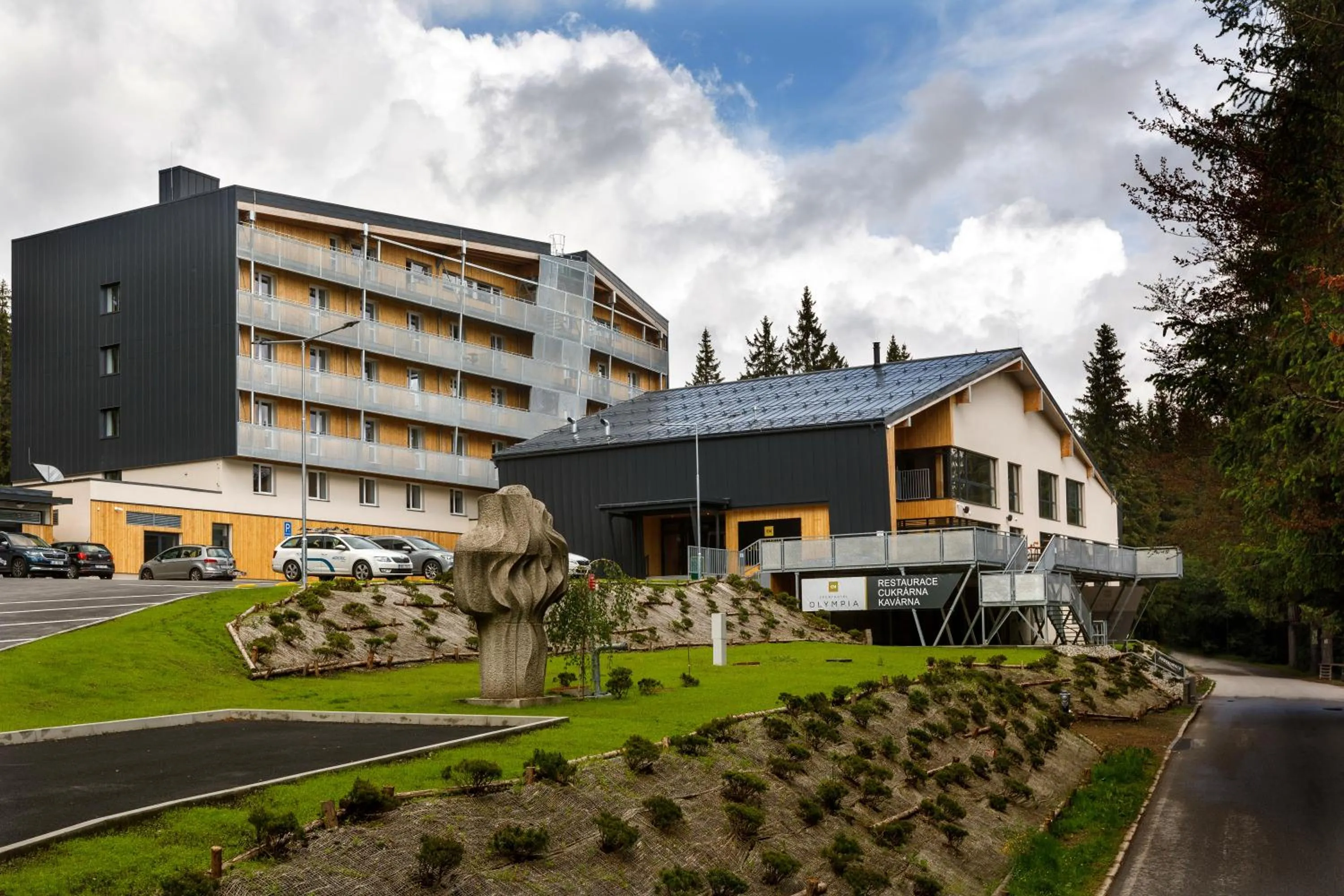 Property building in Sporthotel Olympia