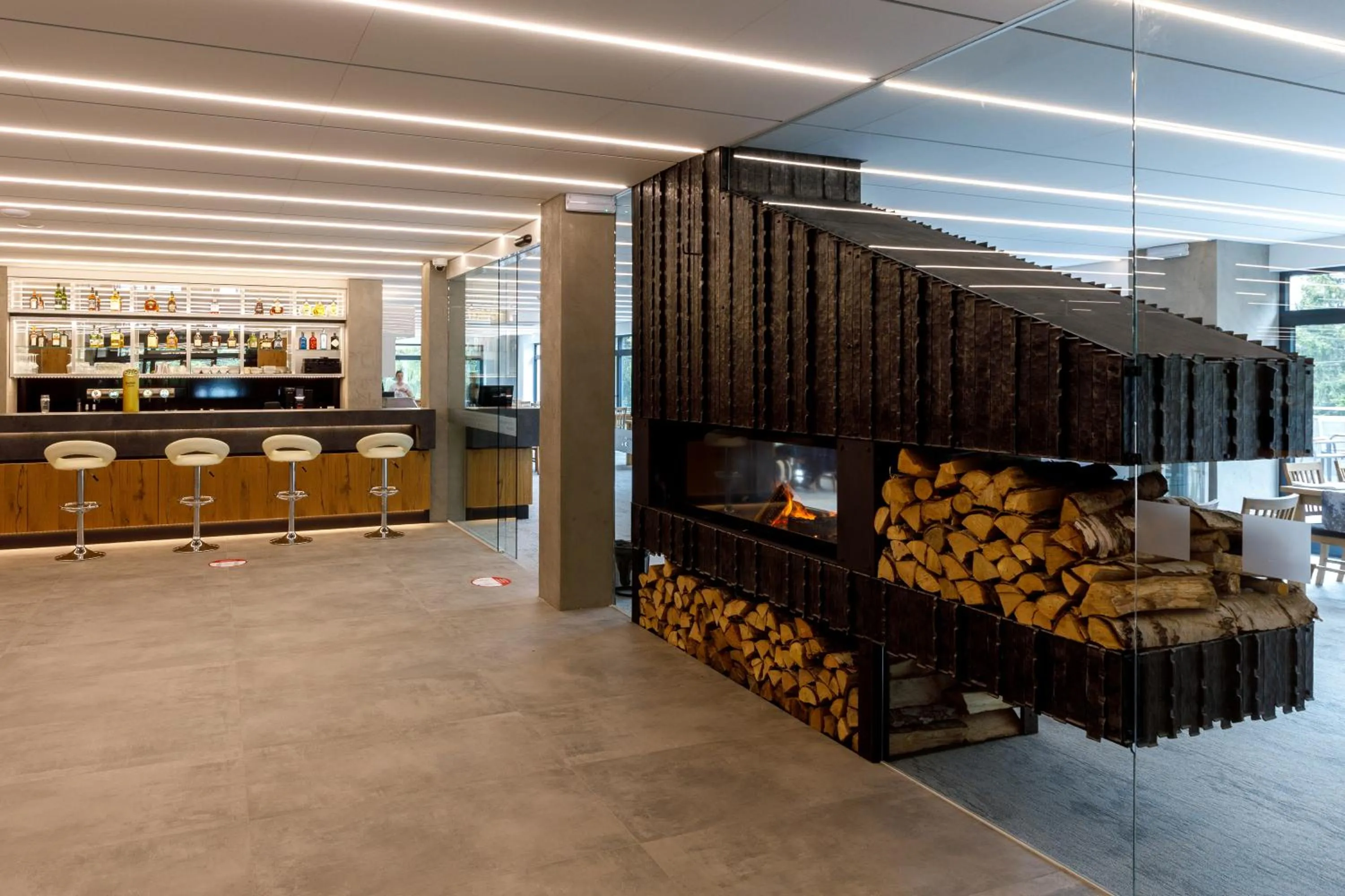 Restaurant/places to eat in Sporthotel Olympia