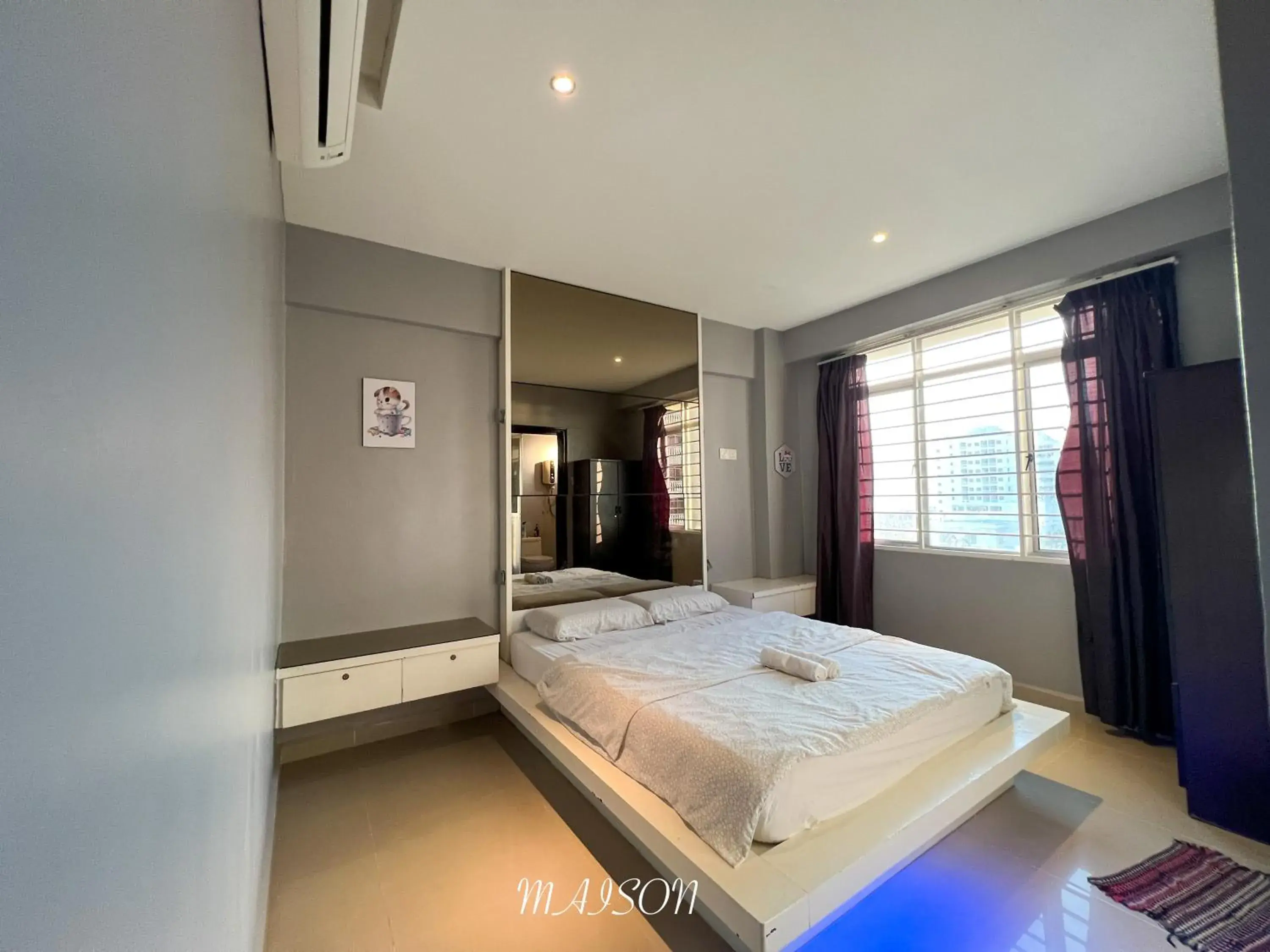 King Suite with Pool View in Maison Seaview Suites Port Dickson King Suite with Pool View in Maison Seaview Suites Port Dickson