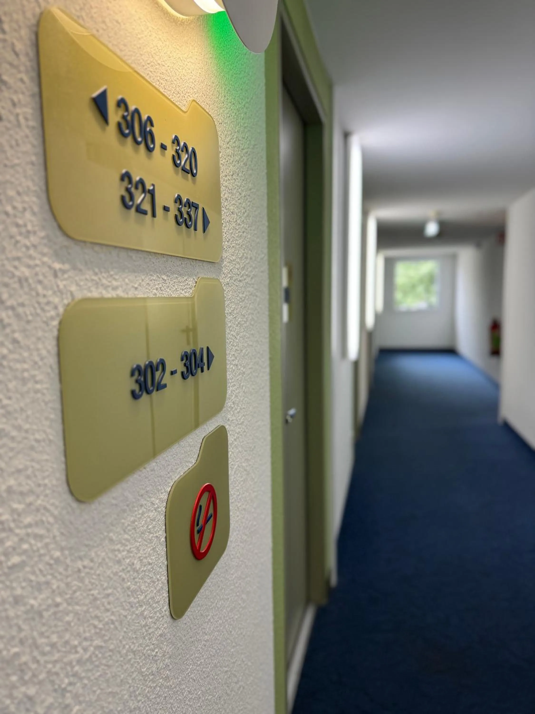 Decorative detail in Hotel Stay Inn Köln Leverkusen City