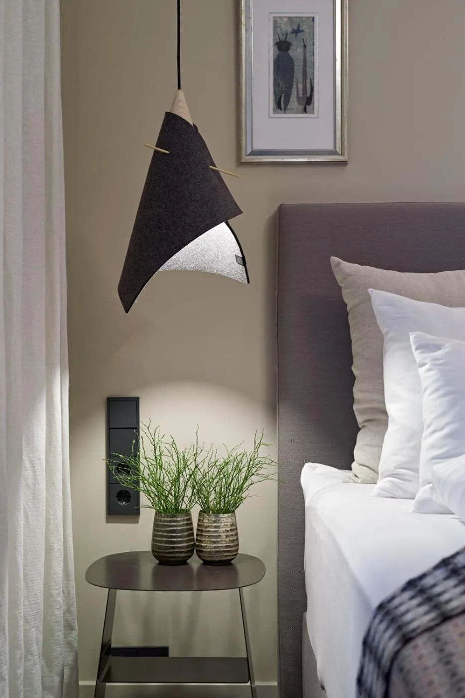 Bedroom, Bed in Bagatelle Gardenhouse