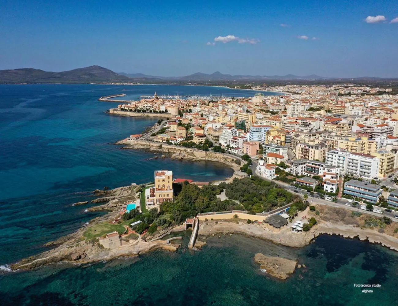 Bird's eye view in B&B LaMarina