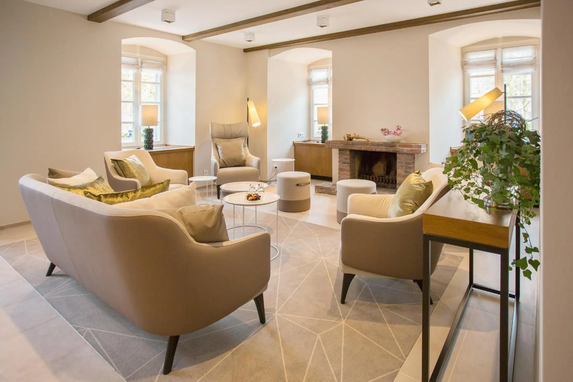 Seating area in Romantik Hotel-Restaurant Altenberger Hof