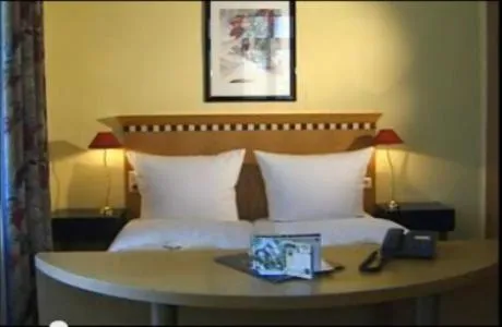 Decorative detail, Bed in Hotel am Kurpark