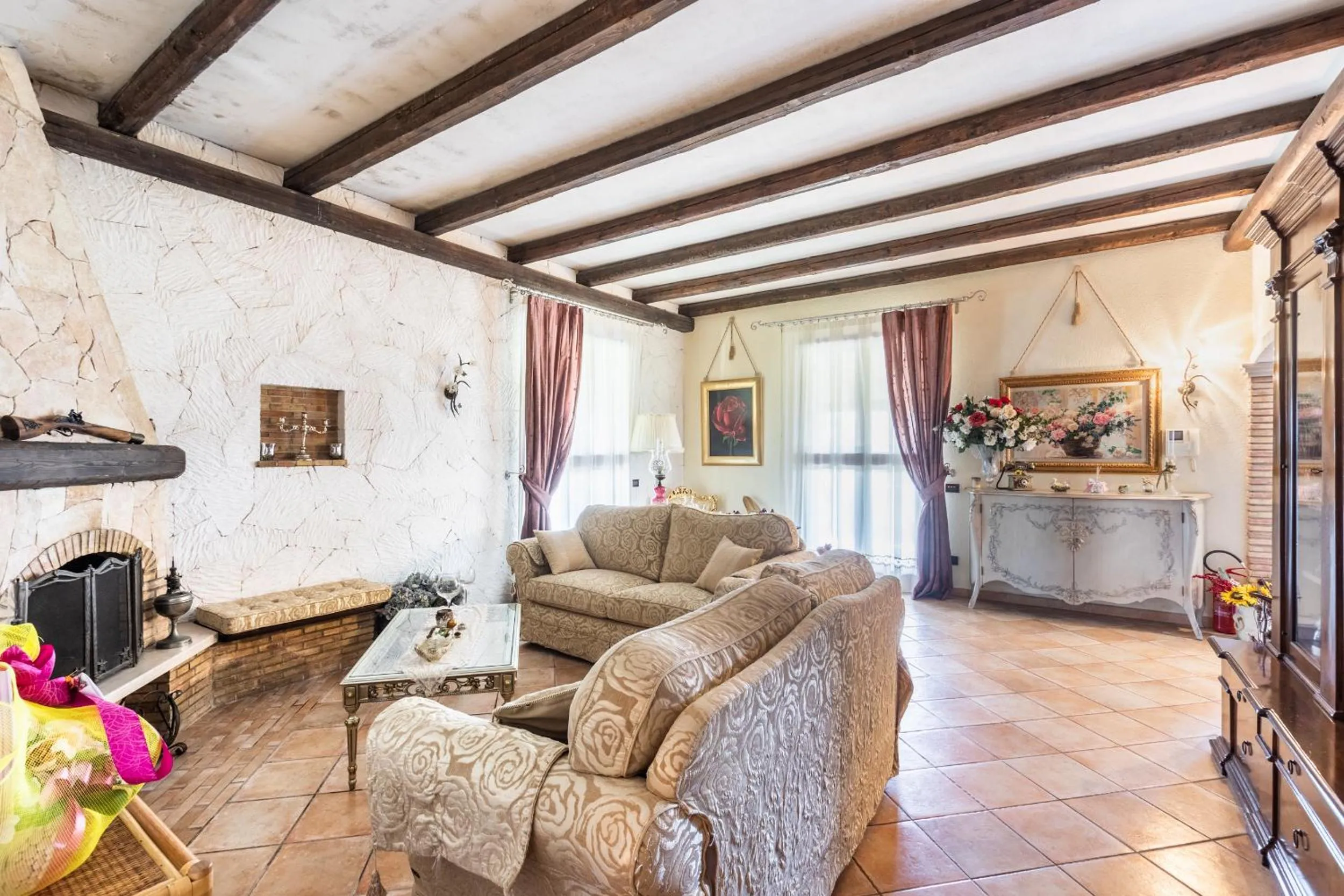 Living room in Tramonto Ibleo Resort