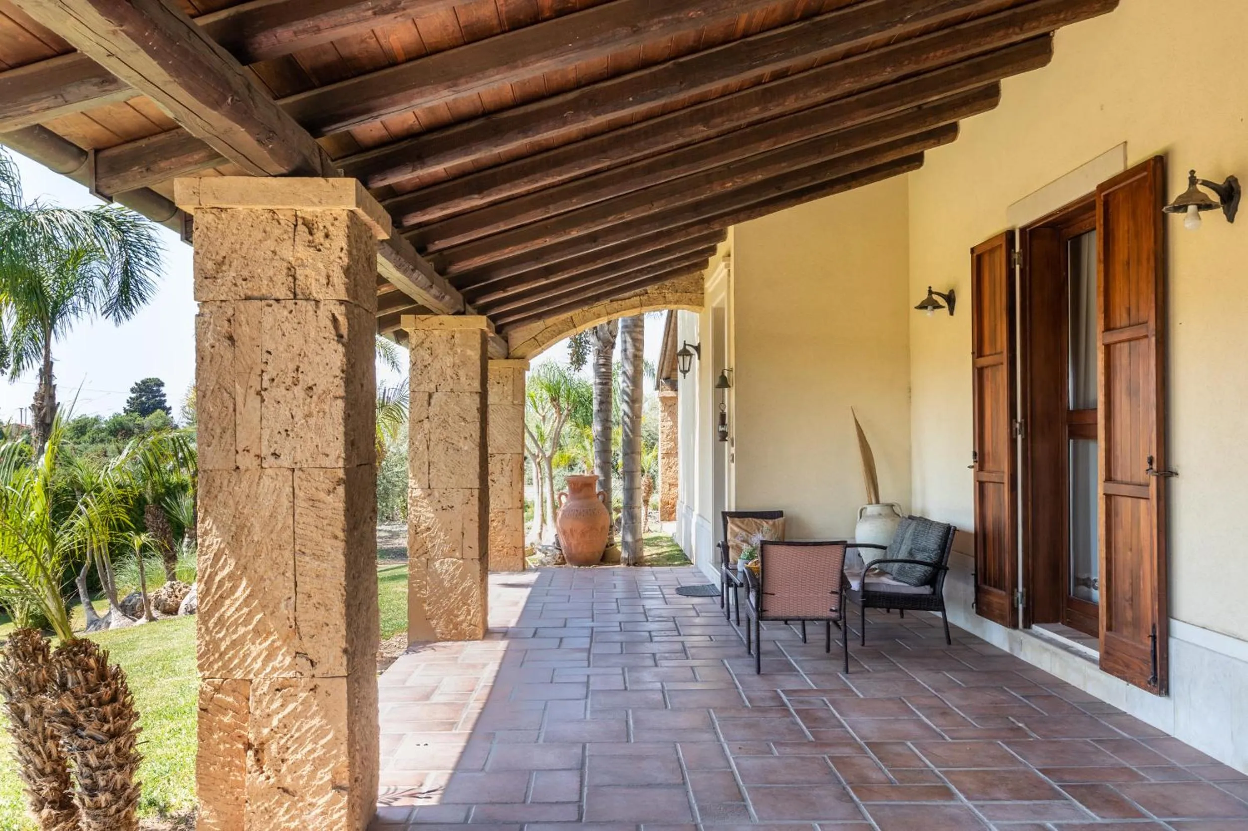 Patio in Tramonto Ibleo Resort