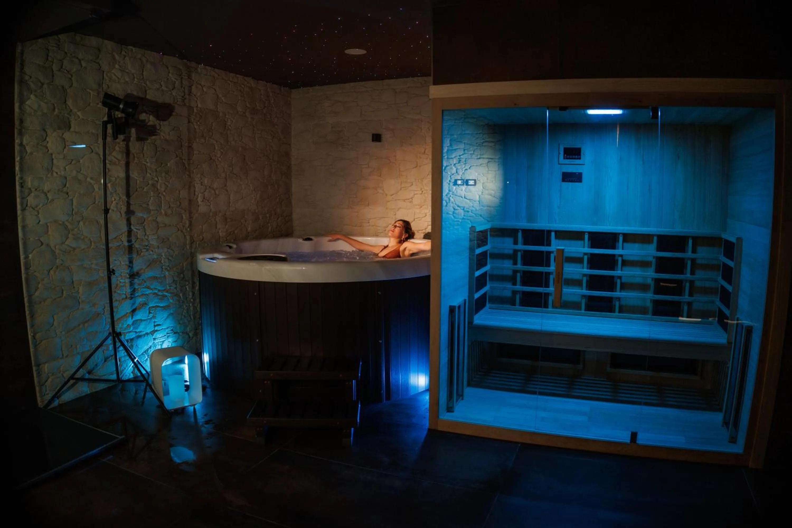 Sauna, Bed in Tramonto Ibleo Resort