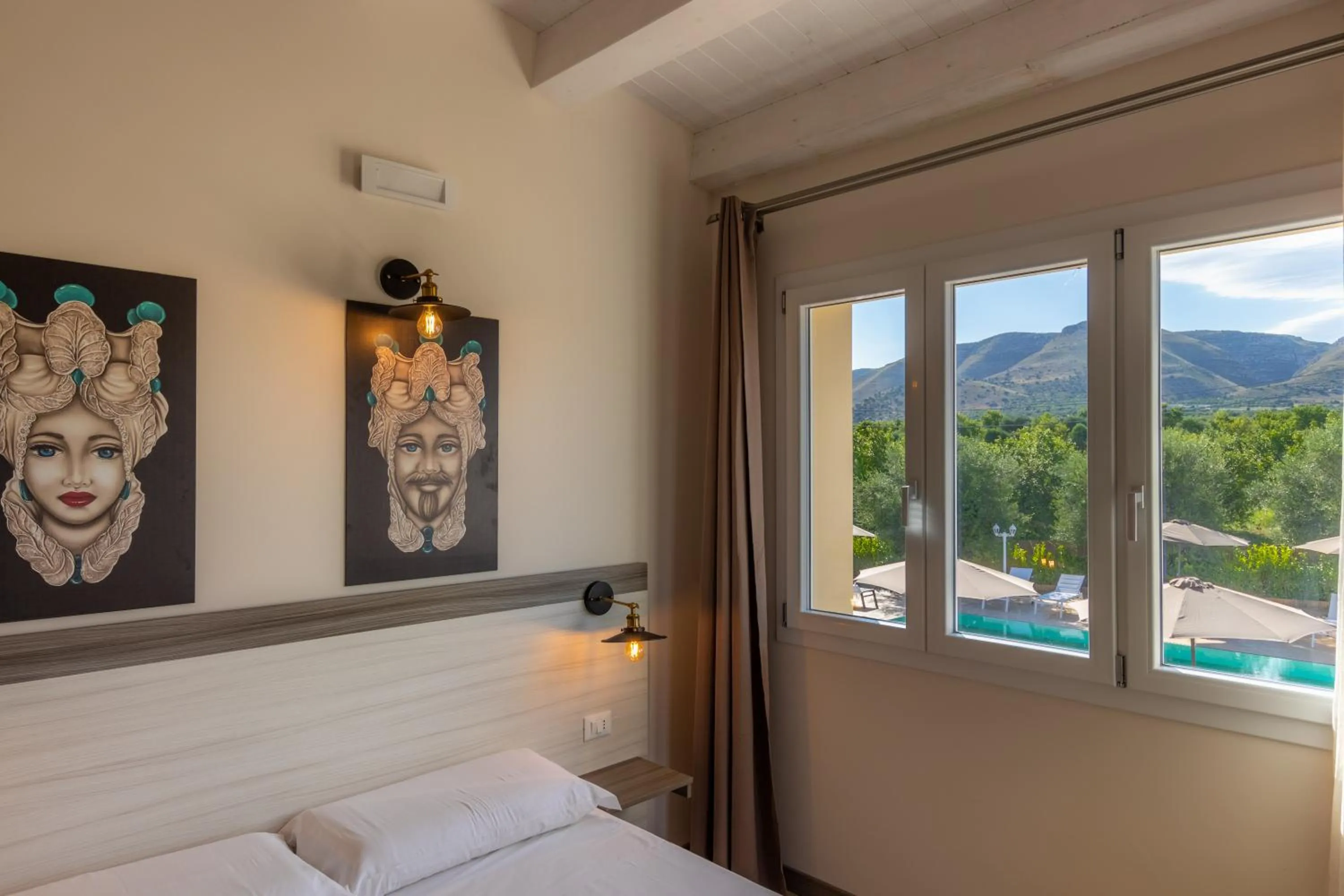 Bed in Tramonto Ibleo Resort