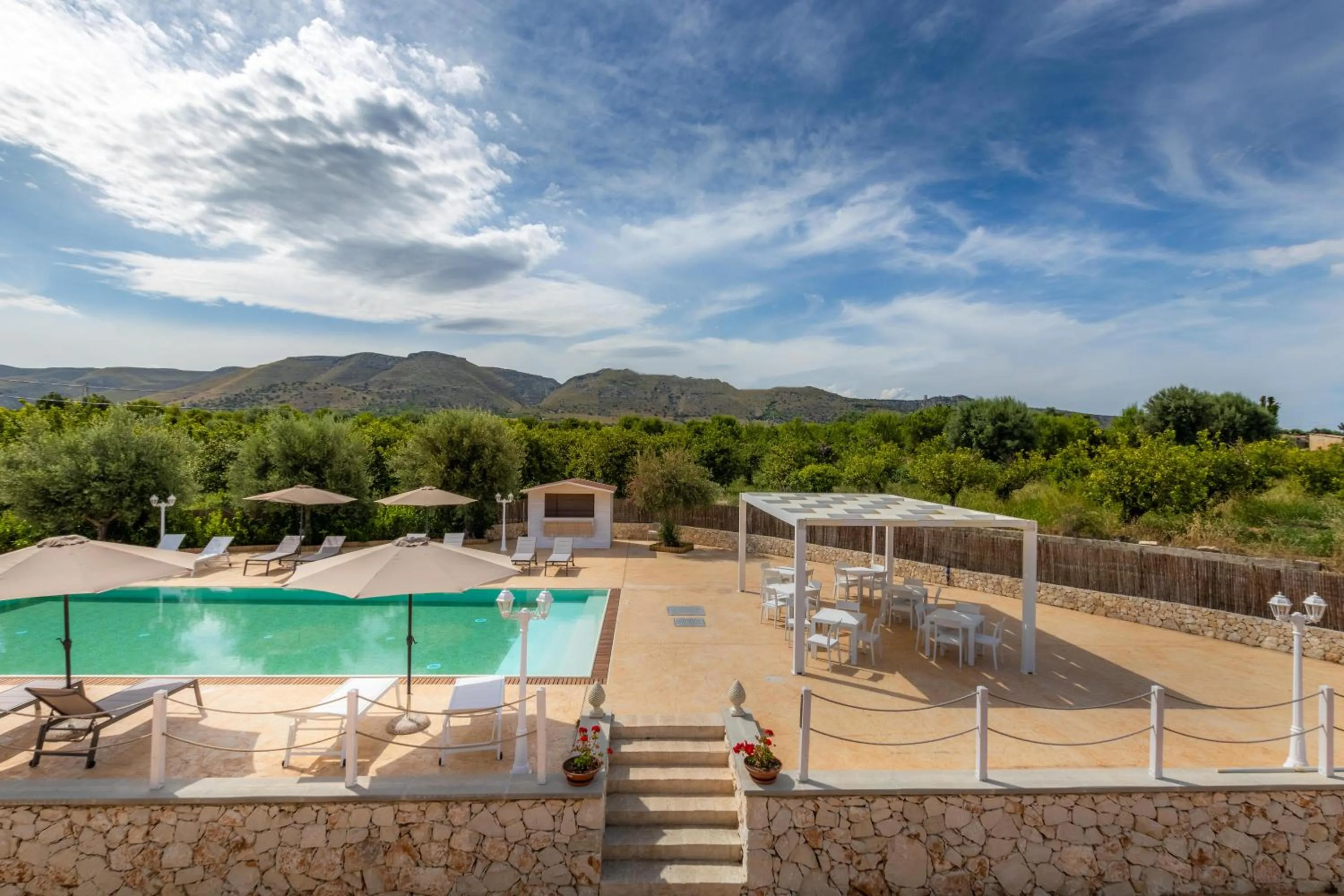 Patio in Tramonto Ibleo Resort