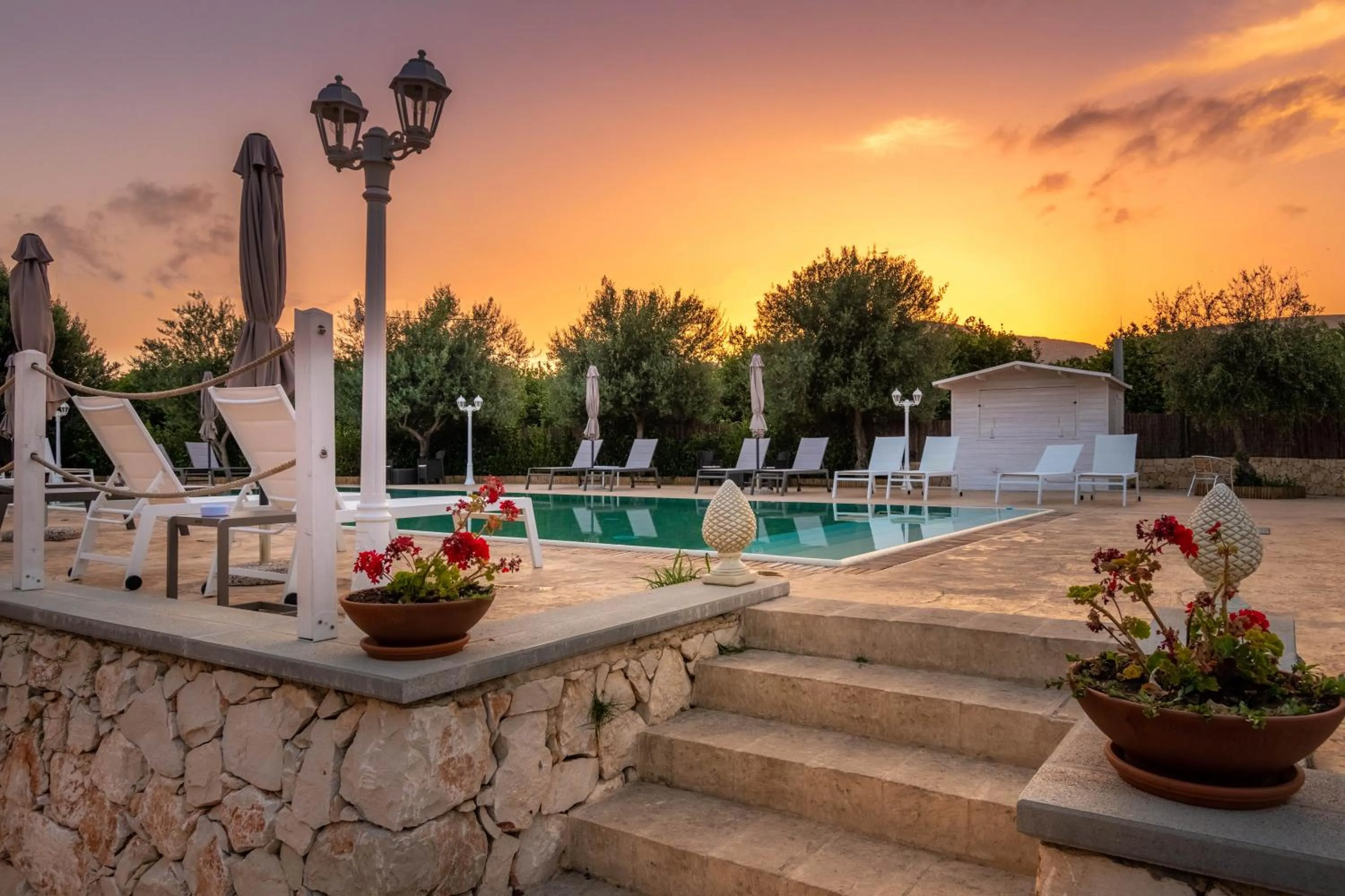 Swimming pool in Tramonto Ibleo Resort