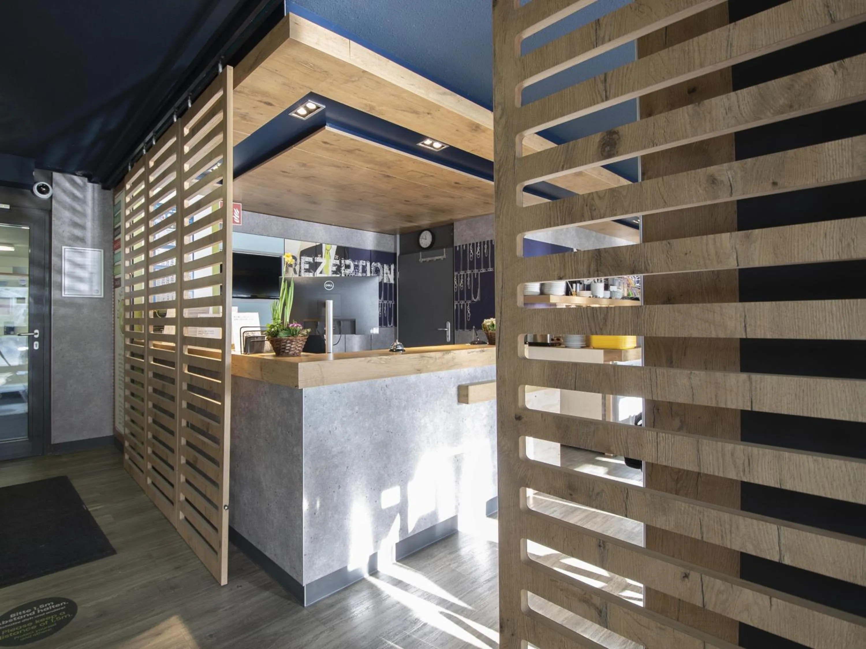 Property building in B&B HOTEL Düren