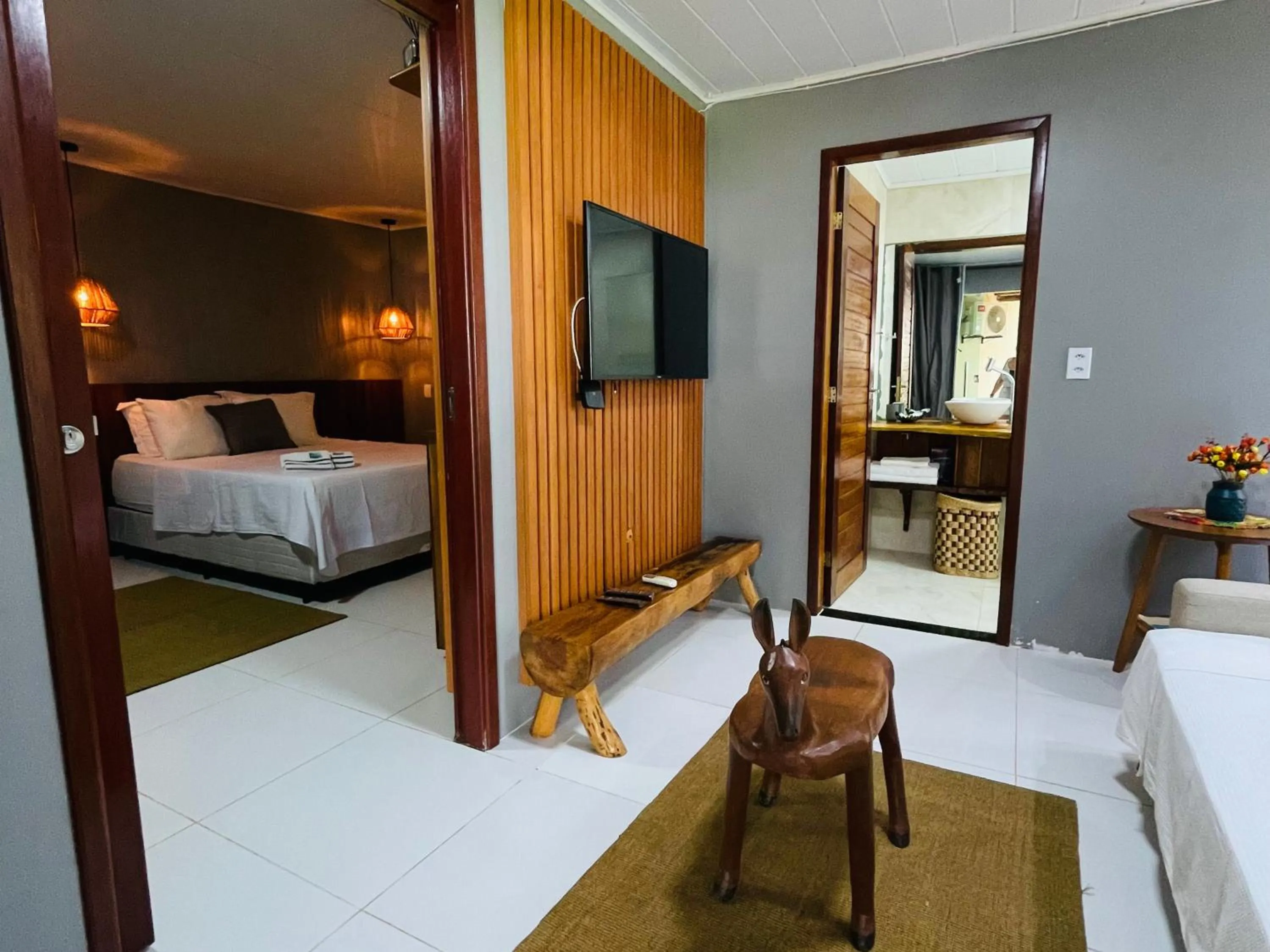 Photo of the whole room, Bed in POUSADA PONTA DA ASA